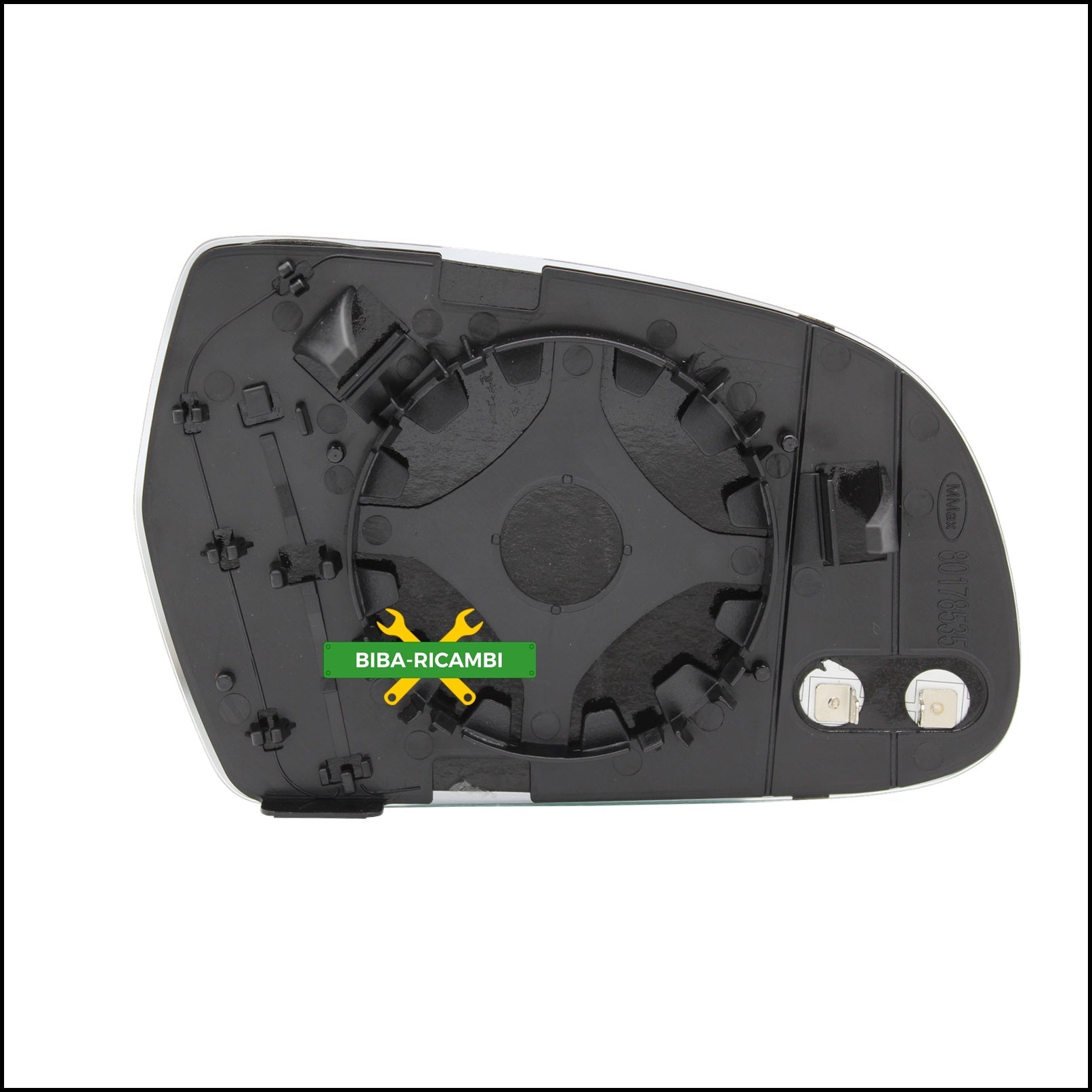 V. Piastra Retrovisore Asferica Termica Lato Sx-Guidatore Per Audi A3 (8P) solo dal 2010-2012 BIBA-RICAMBI