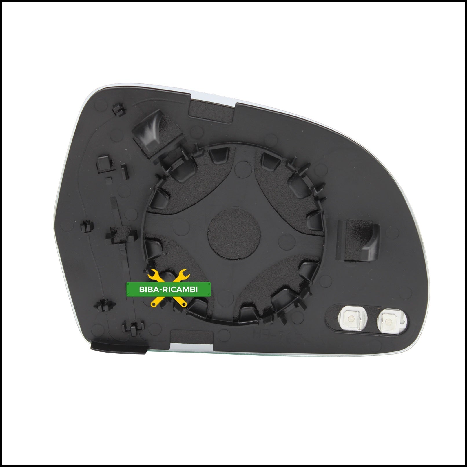 V. Piastra Retrovisore Asferica Termica Lato Sx-Guidatore Per Skoda SUPERB II (3T4) dal 2008-2015 BIBA-RICAMBI