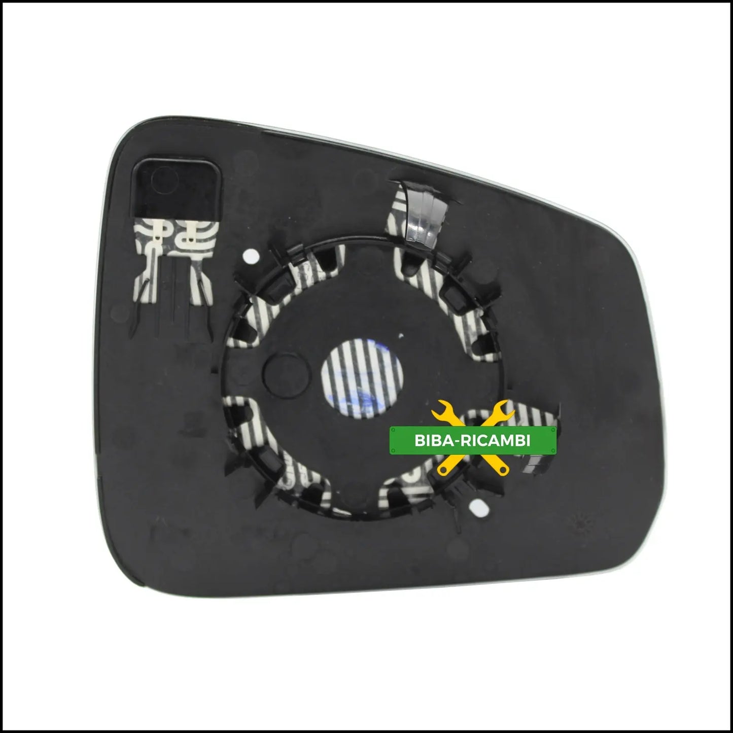 Piastra Specchio Retrovisore Termica Asferica Lato Sx-Guidatore Per Volkswagen Caddy V (SBA, SBH) dal 2020> BIBA-RICAMBI