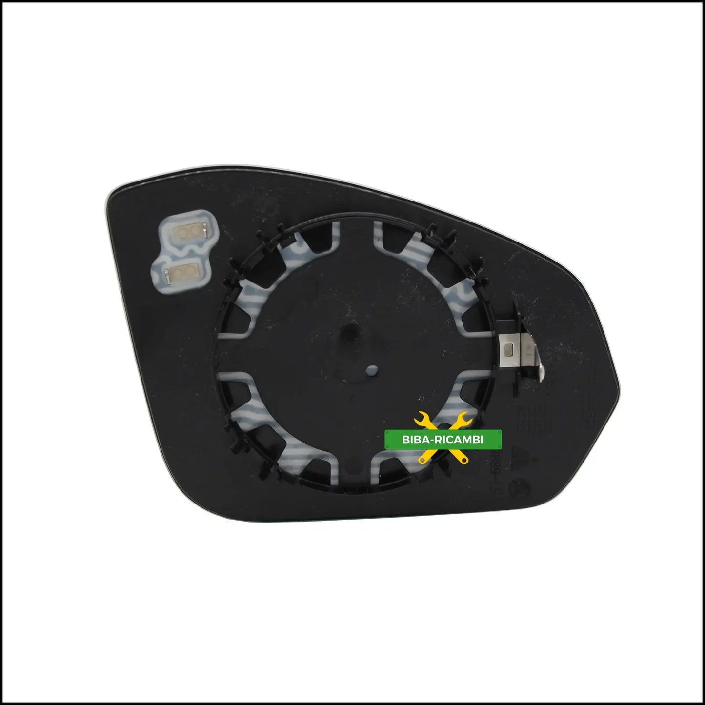 Piastra Specchio Retrovisore Termica Asferica Lato Sx-Guidatore Per Skoda Fabia IV (PJ3) dal 2021> BIBA-RICAMBI