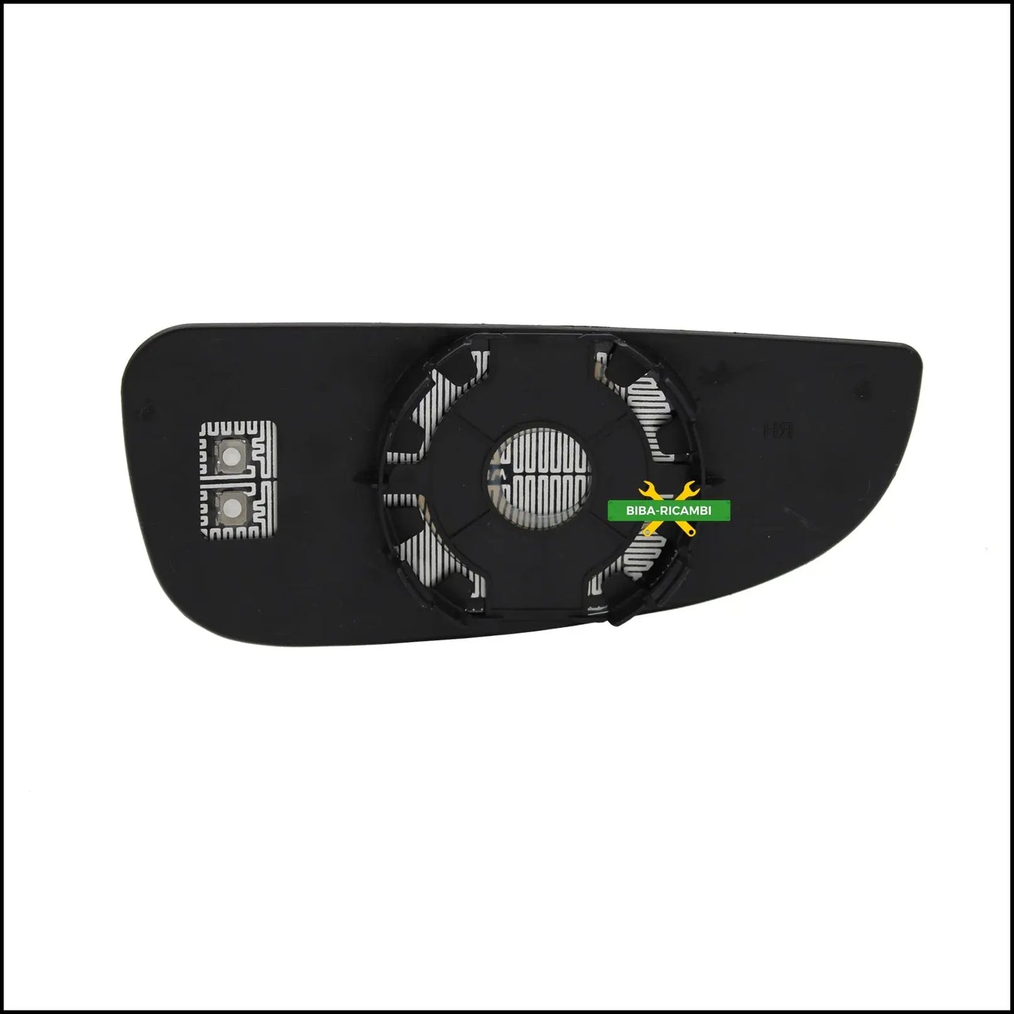 Piastra Specchietto Termico Inferiore Retrovisore Lato Sx-Guidatore Per Citroen Jumper III dal 2006> BIBA-RICAMBI