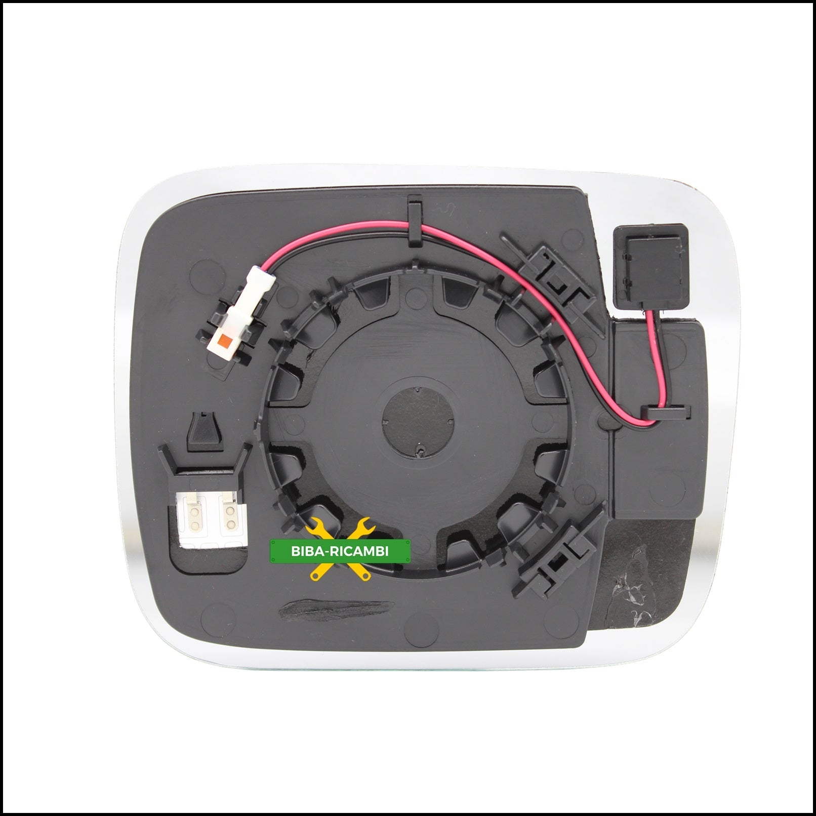 V. Specchio Retrovisore Termico Blind Spot Lato Sx-Guidatore Per Jeep Renegade (BU) dal 2014> BIBA-RICAMBI