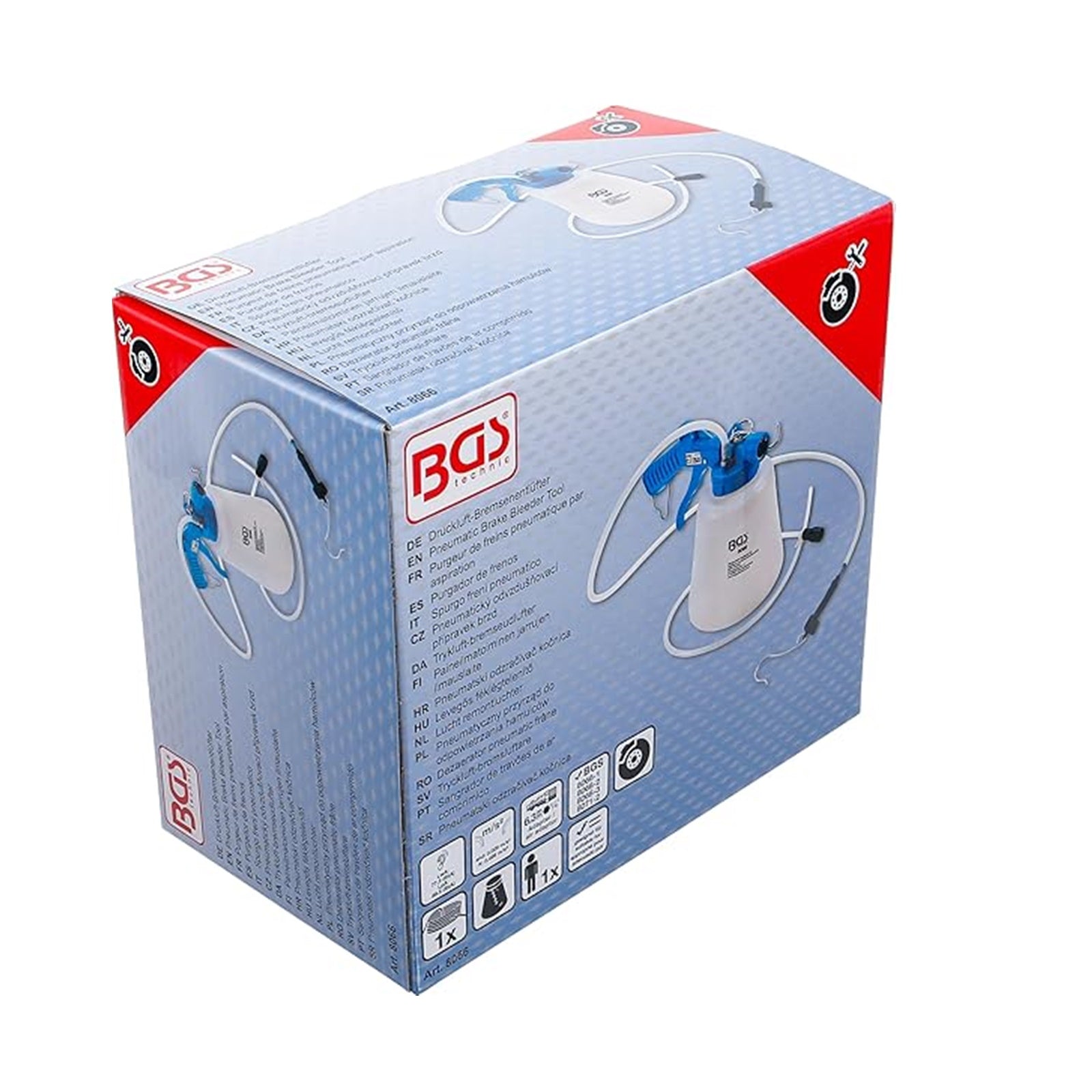 BGS 8066 | Spurgo freni - attrezzi officina - fuori tutto