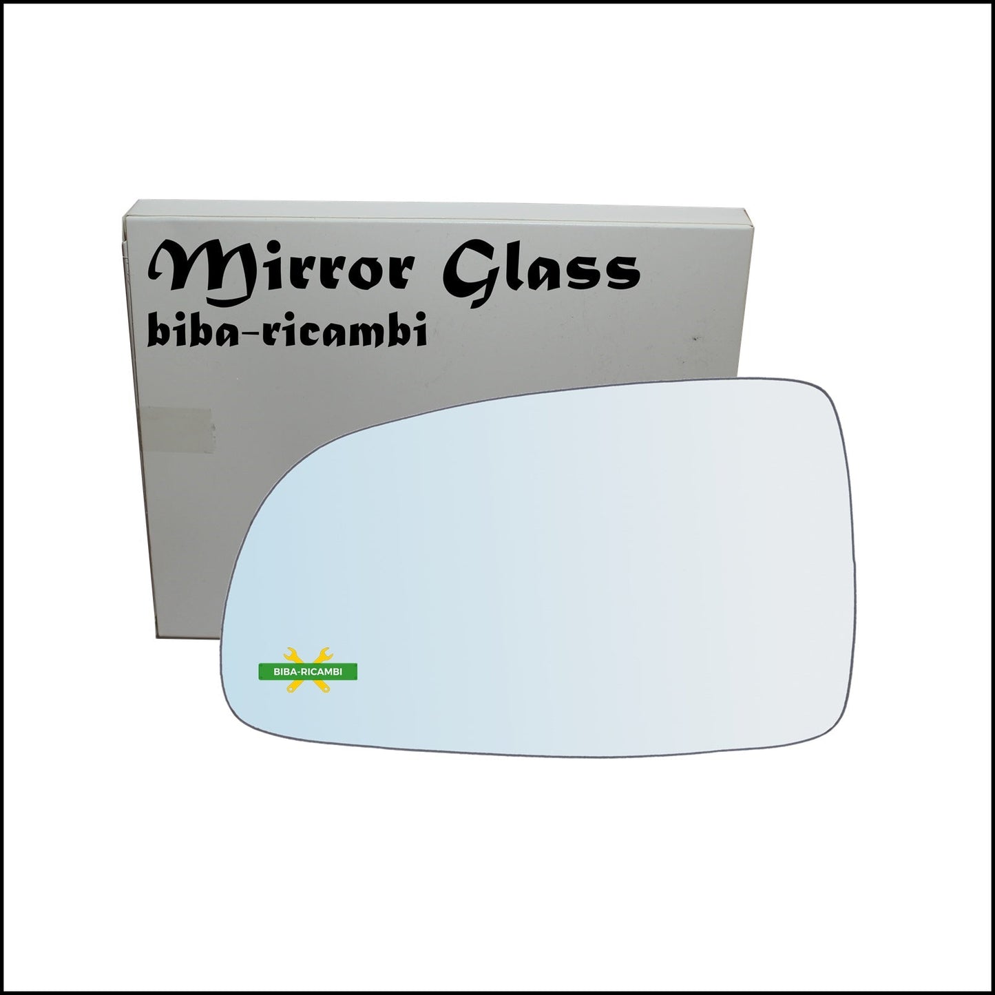 Vetro Specchio Retrovisore Lato Sx-Guidatore Per Chevrolet Aveo (T250, T255) solo dal 2007-2010 BIBA-RICAMBI