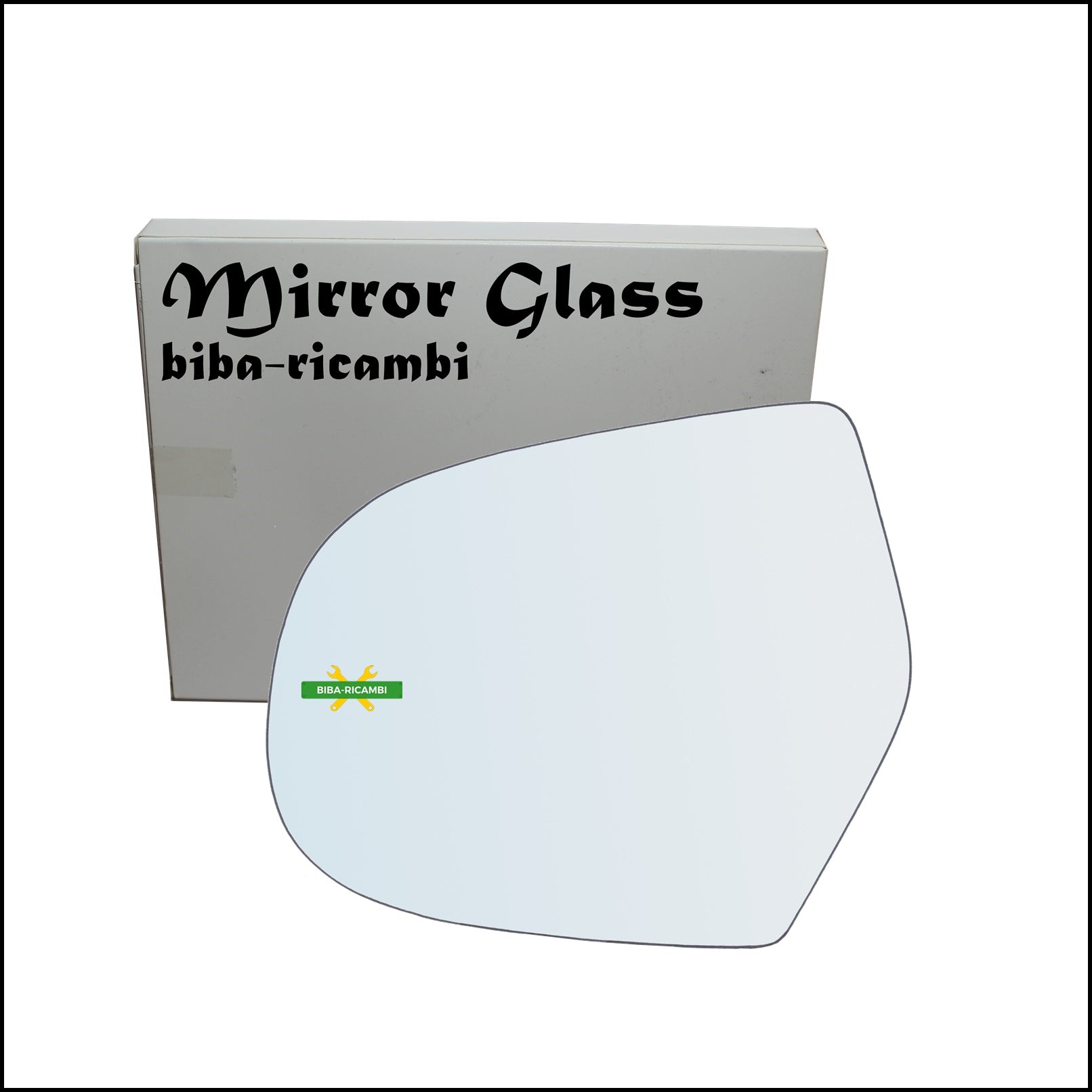 Vetro Specchio Retrovisore Lato Sx-Guidatore Per Great Wall Hover dal 2005-2011 BIBA-RICAMBI