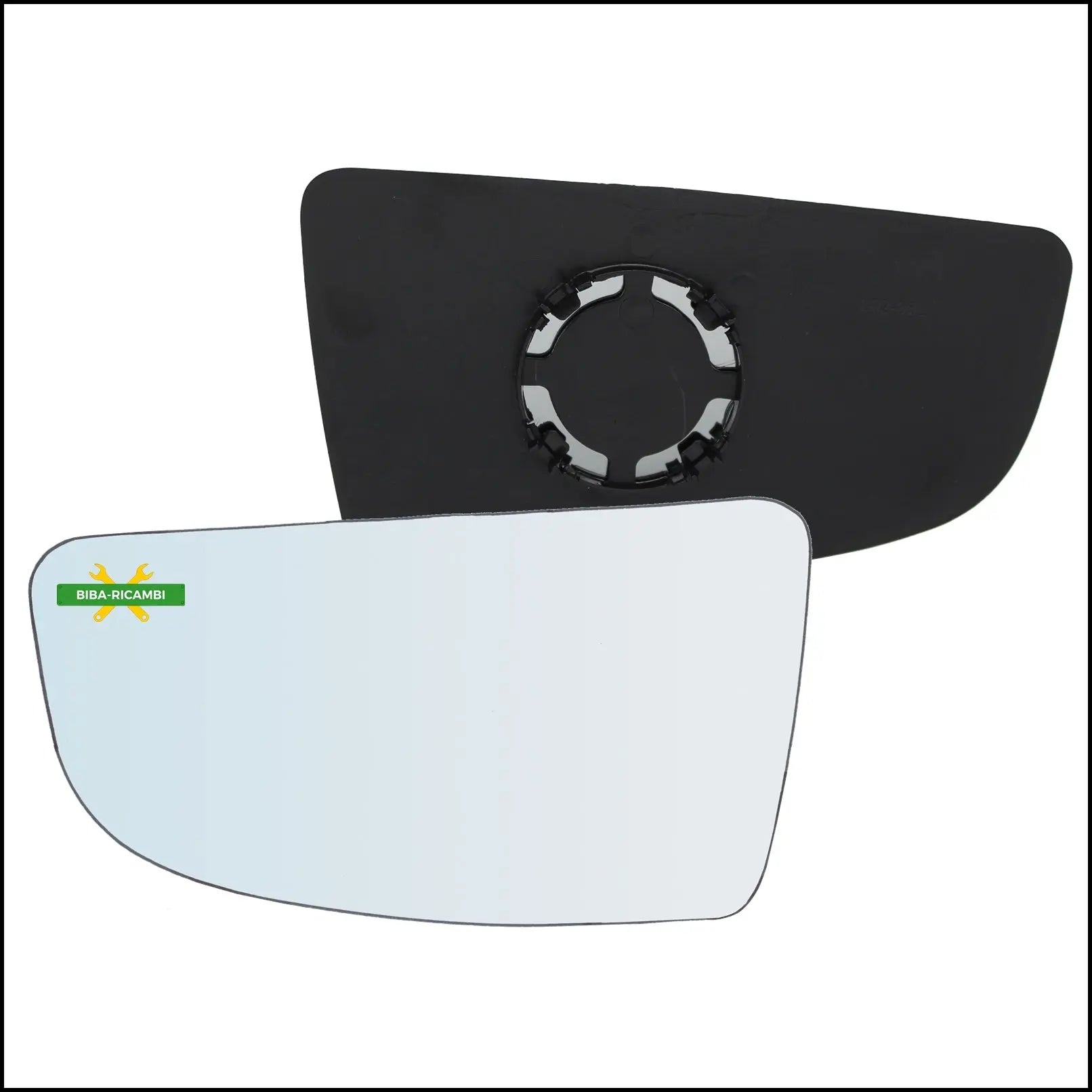 Piastra Inferiore Retrovisore Lato Sx-Guidatore Per Ford Transit IV dal 2013> BIBA-RICAMBI