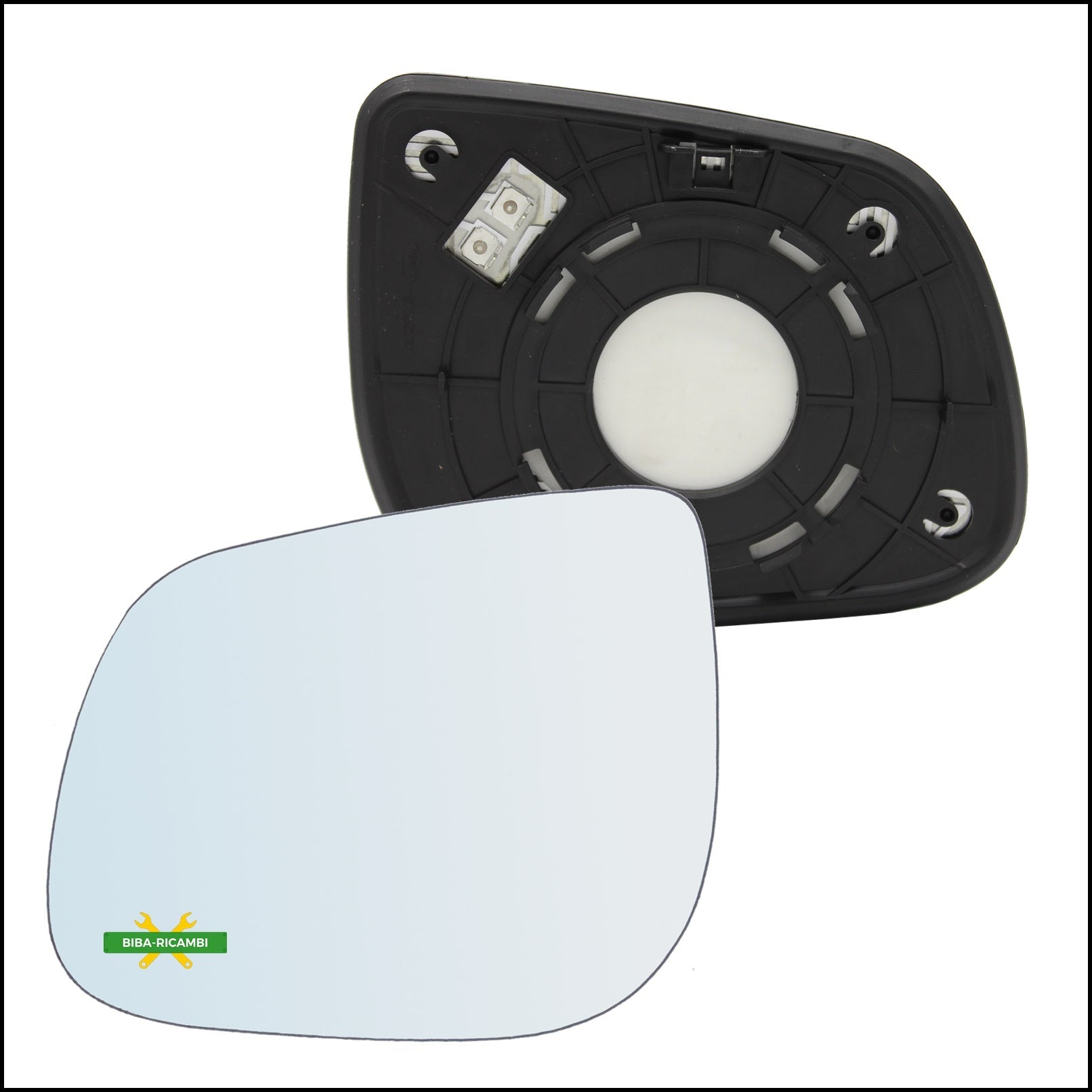 Piastra Specchio Retrovisore Termica Lato Sx-Guidatore Per Kia Picanto II (TA) dal 2011> BIBA-RICAMBI