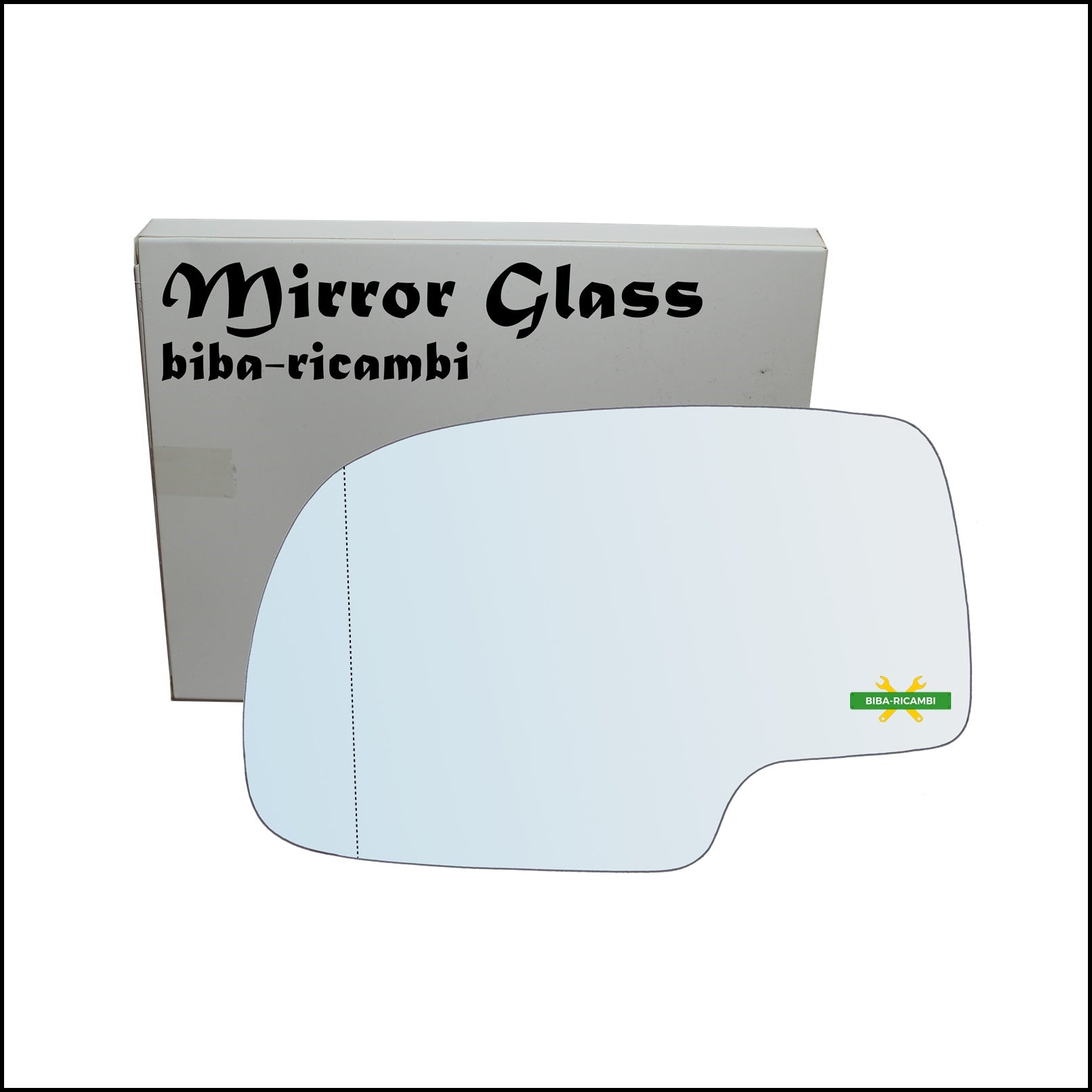 Vetro Specchio Retrovisore Asferico Lato Sx-Guidatore Per Chevrolet Tahoe Silverado BIBA-RICAMBI