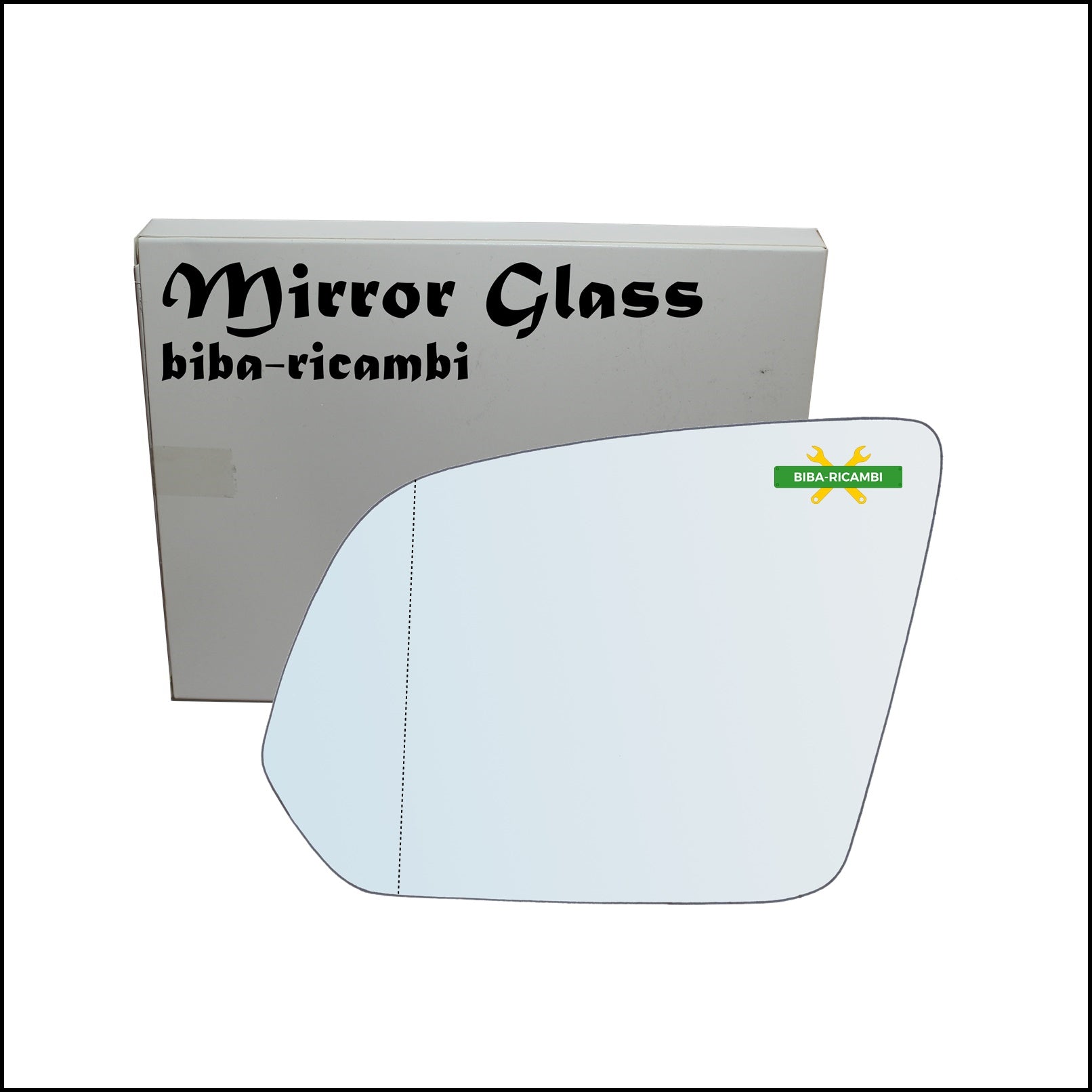 Vetro Specchio Asferico Retrovisore Lato Sx-Guidatore Per Mercedes Classe V | Vito (W447) dal 2014> BIBA-RICAMBI