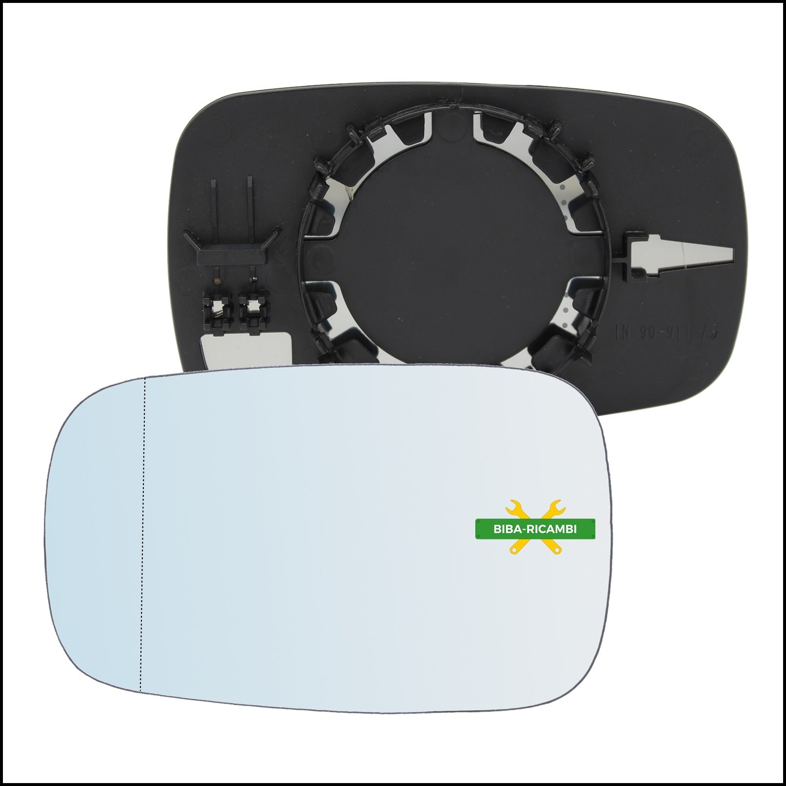V. Piastra Retrovisore Asferica Lato Sx-Guidatore Per Renault Vel Satis (BJ0) dal 2002> BIBA-RICAMBI