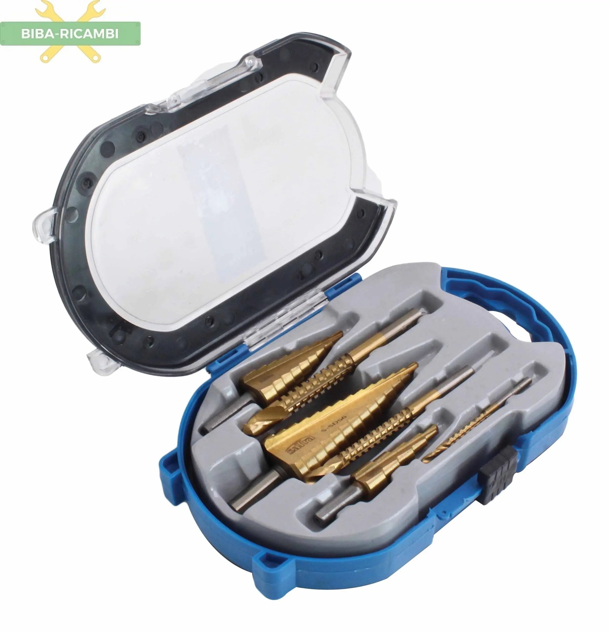 Set di 3 Trapani a Gradini e Trapani a Punta BIBA-RICAMBI