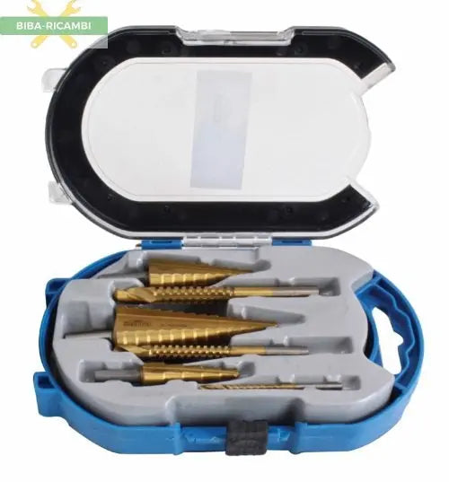 Set di 3 Trapani a Gradini e Trapani a Punta BIBA-RICAMBI