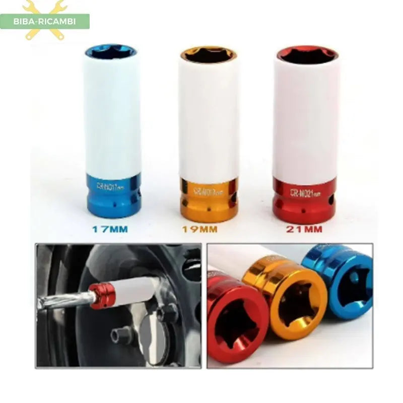 Set di Bussole per Cerchi in Lega - Misure 17, 19, 21 BIBA-RICAMBI