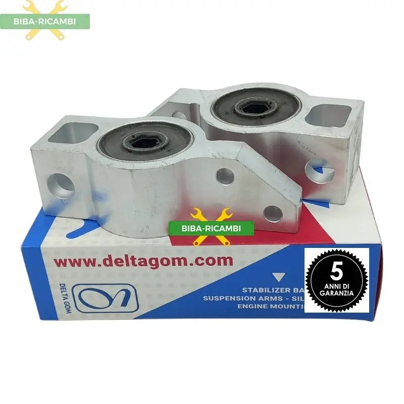 Coppia Silent Block Rinforzati (2pzz) DELTA GOM