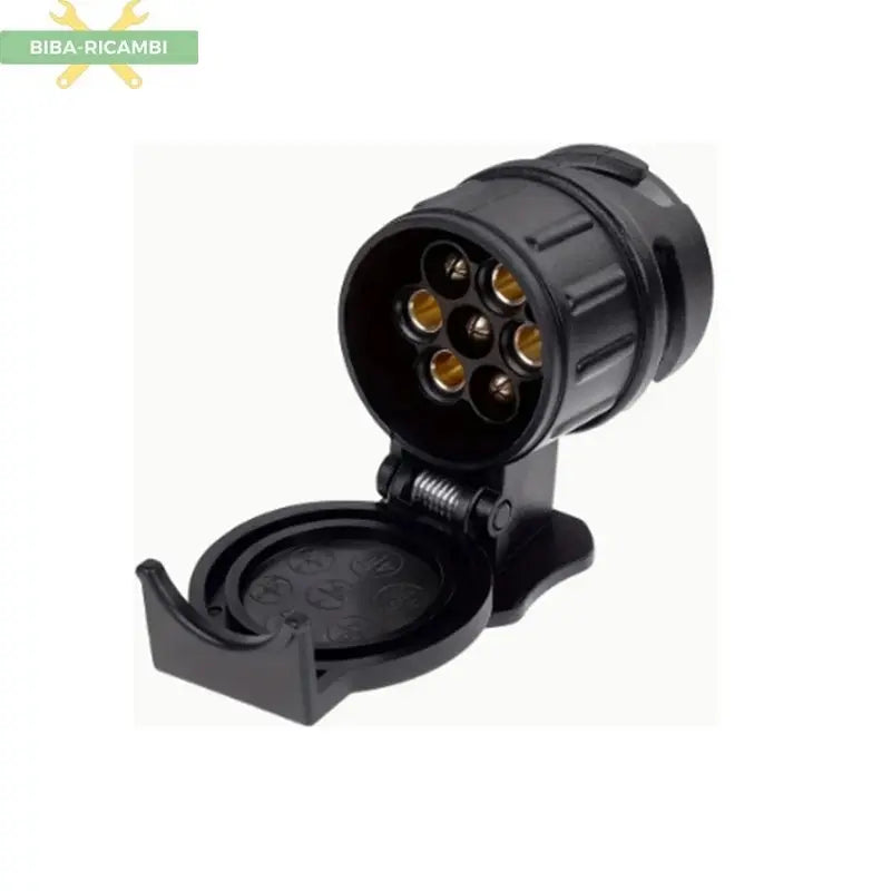 Spina Elettrica Adattatore Presa Rimorchi Roulotte (da 13 a 7 poli) BIBA-RICAMBI