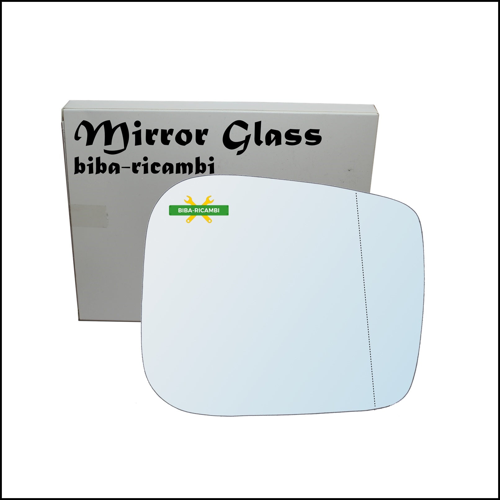 Vetro Specchio Retrovisore Asferico Lato Dx-Passeggero Per Tata Xenon dal 2006> BIBA-RICAMBI
