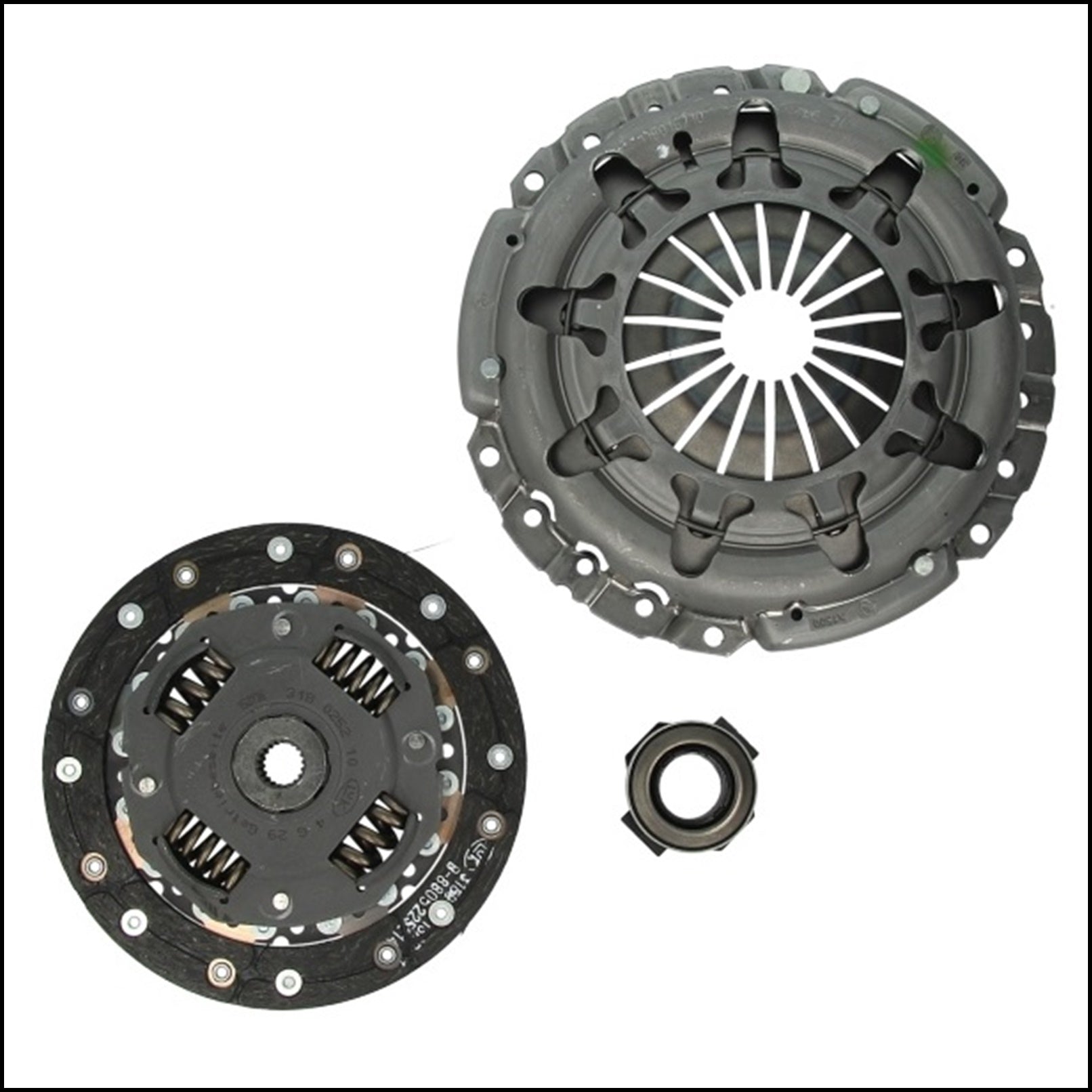 Kit Frizione Marca LUK Per Fiat Cinqucento | Palio | Panda | Punto | Seicento | Siena | Strada | Uno | Lancia Y | Y10 | Ypsilon | 1.100 | 1.200 BIBA-RICAMBI