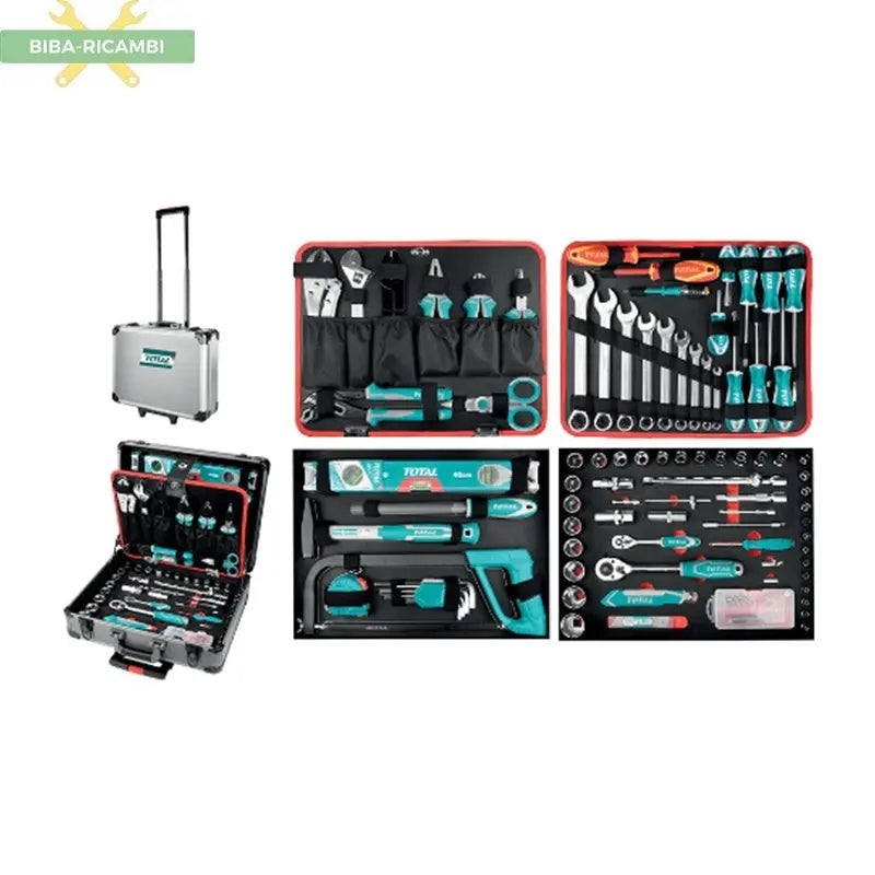 Valigetta Trolley 147 Utensili Marca Total TOTAL