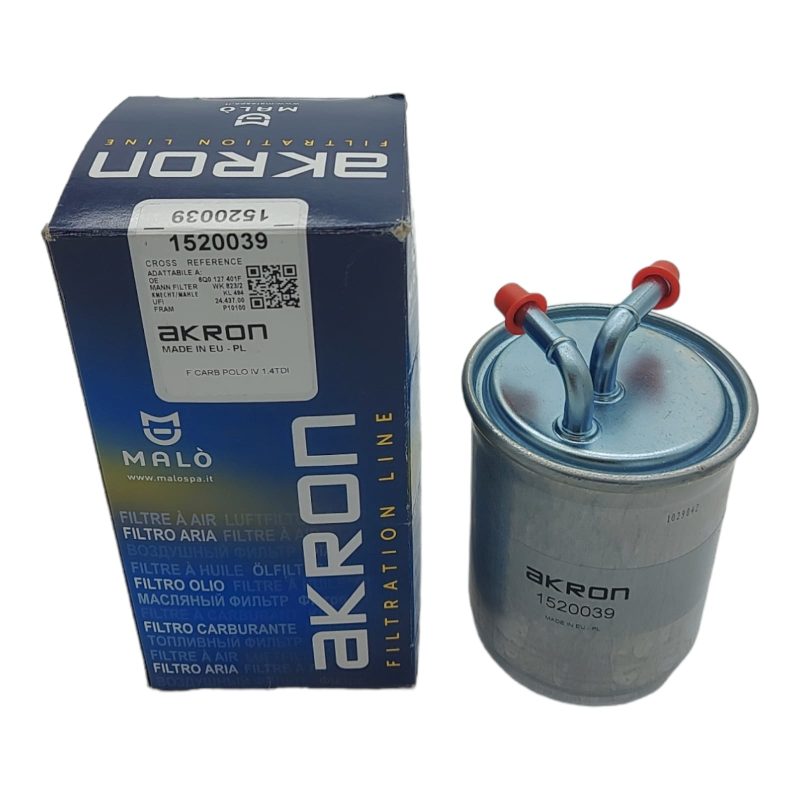 Filtro Carburante Compatibile Per Audi | Seat | Skoda | VW Marca Akron BIBA-RICAMBI