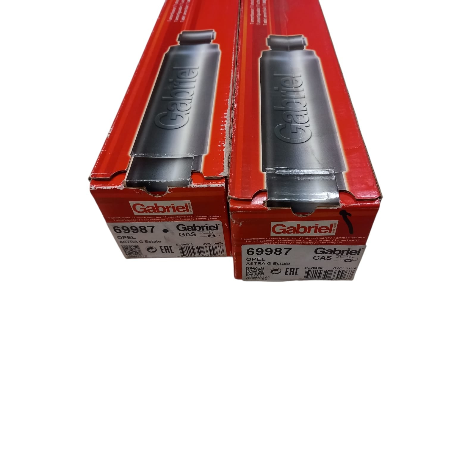 Coppia Ammortizzatori Posteriori Compatibili Per Opel Astra G (T98) dal 1998-2009