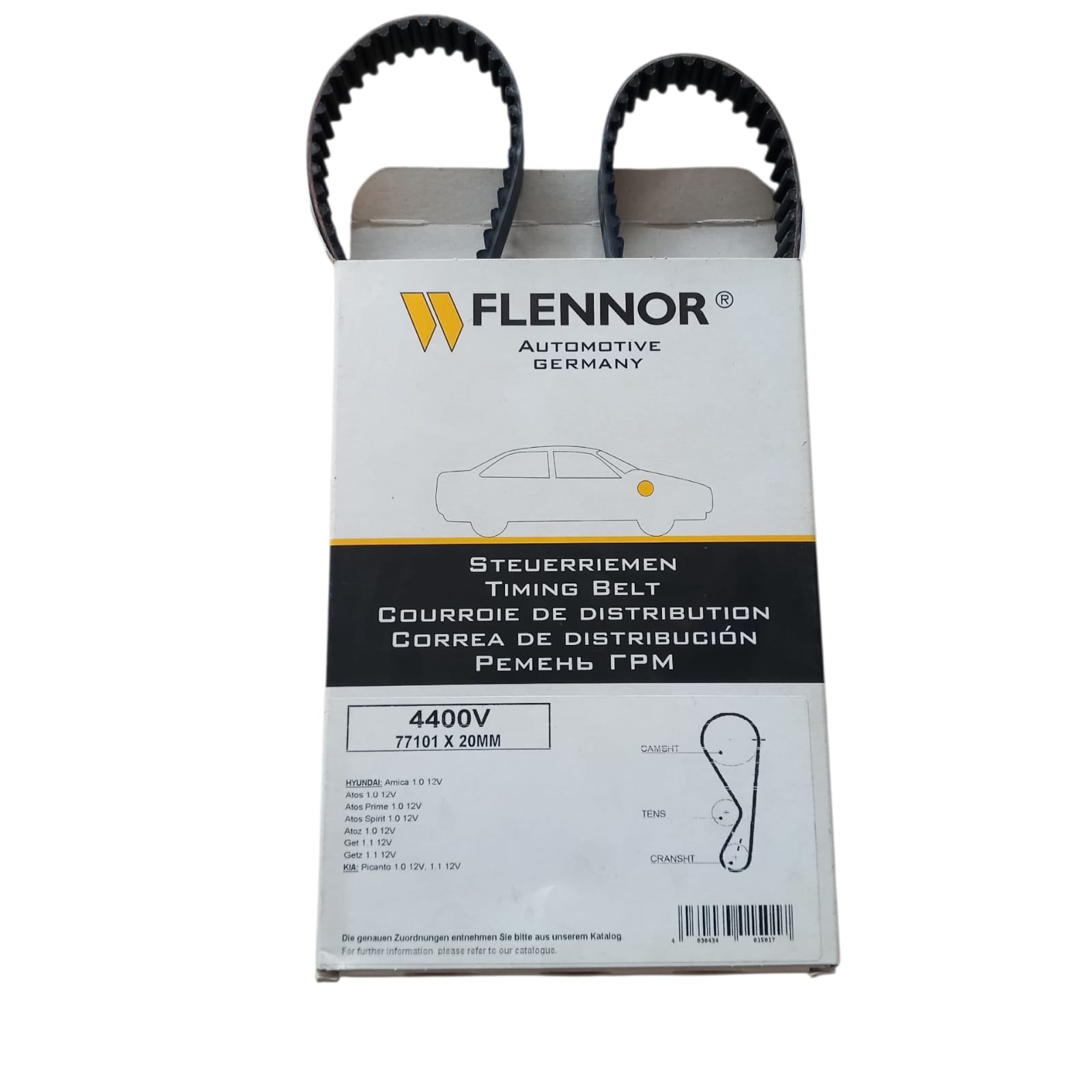 Cinghia Distribuzione Compatibile Per Kia Picanto I (SA) 1.0 46KW-63CV