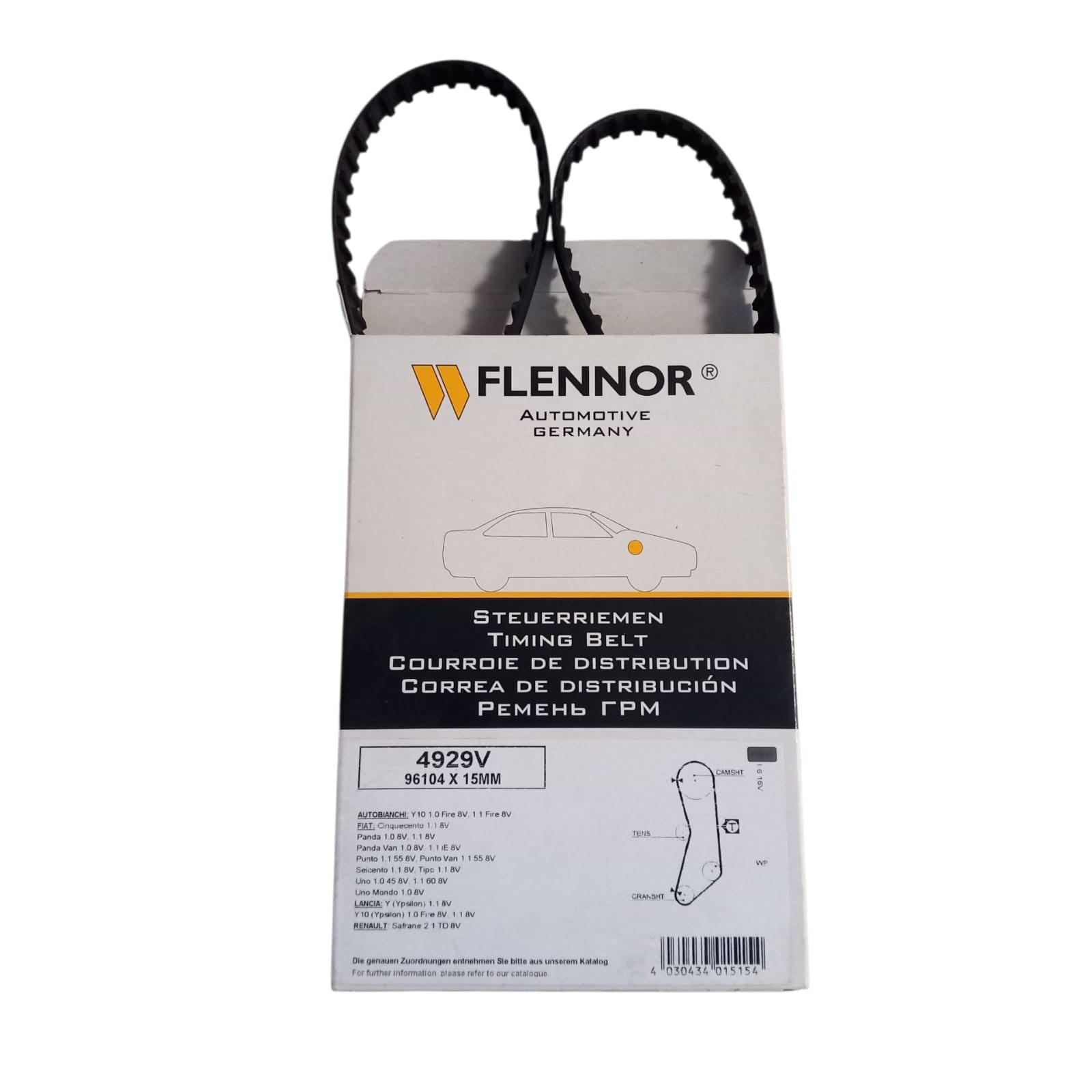 Cinghia Distribuzione Compatibile Per Autobianchi Y10 1.0 33KW-45CV