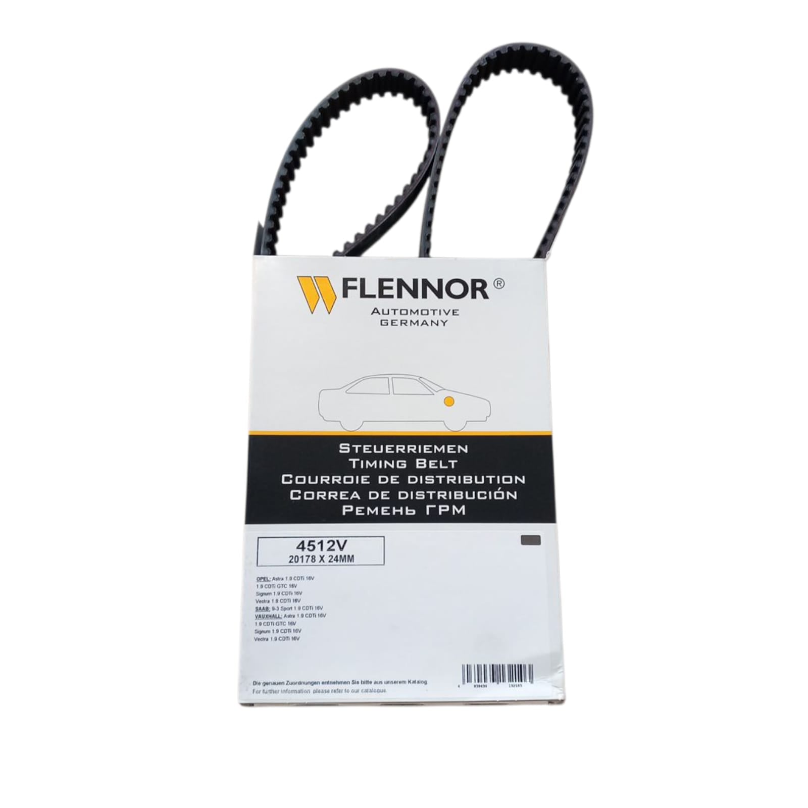 Cinghia Distribuzione Compatibile Per Saab 9-3 (YS3F) 1.9 TTID 132KW 180CV