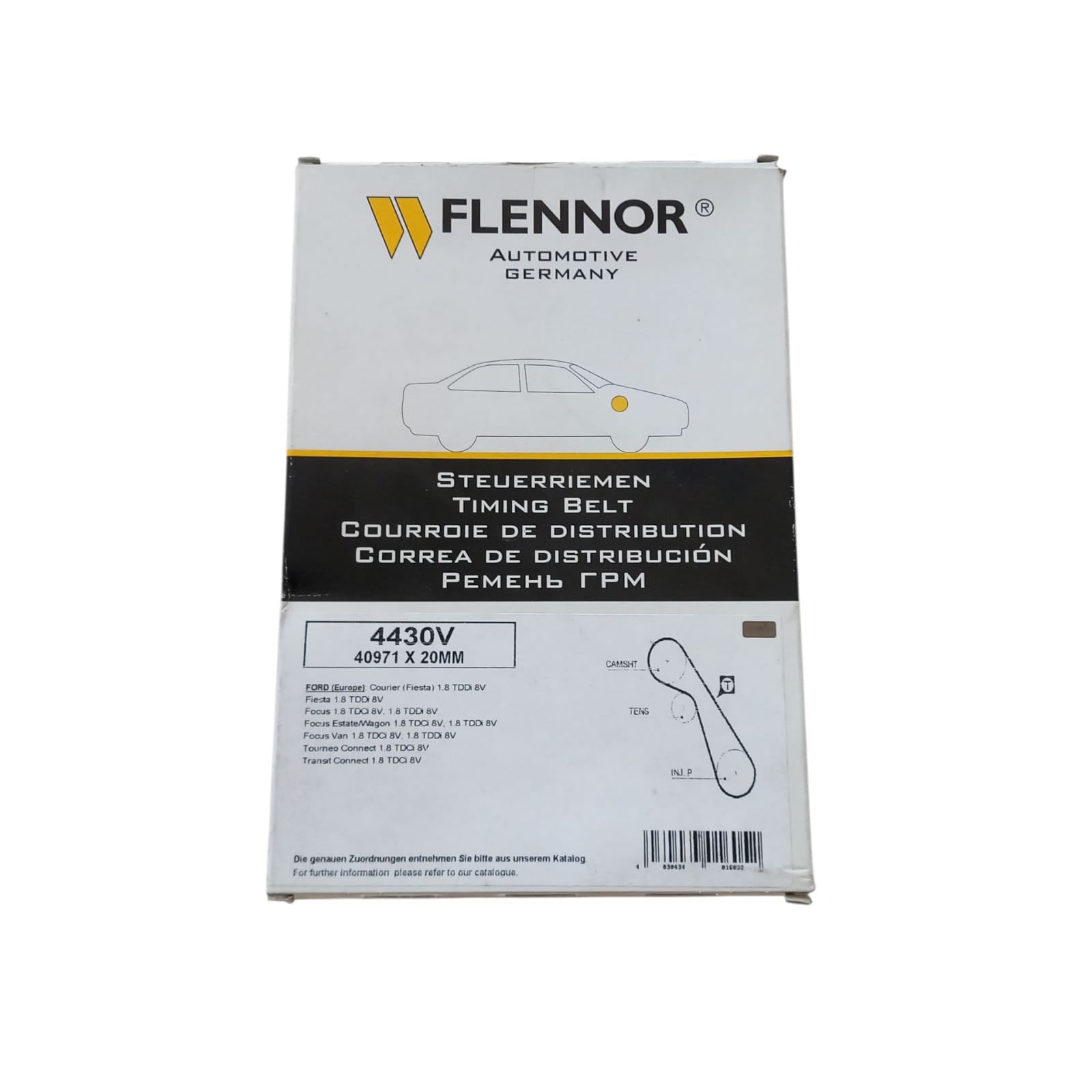 Cinghia Distribuzione Compatibile Per Mazda 121 III (JASM) 1.8 TD 55KW 75CV