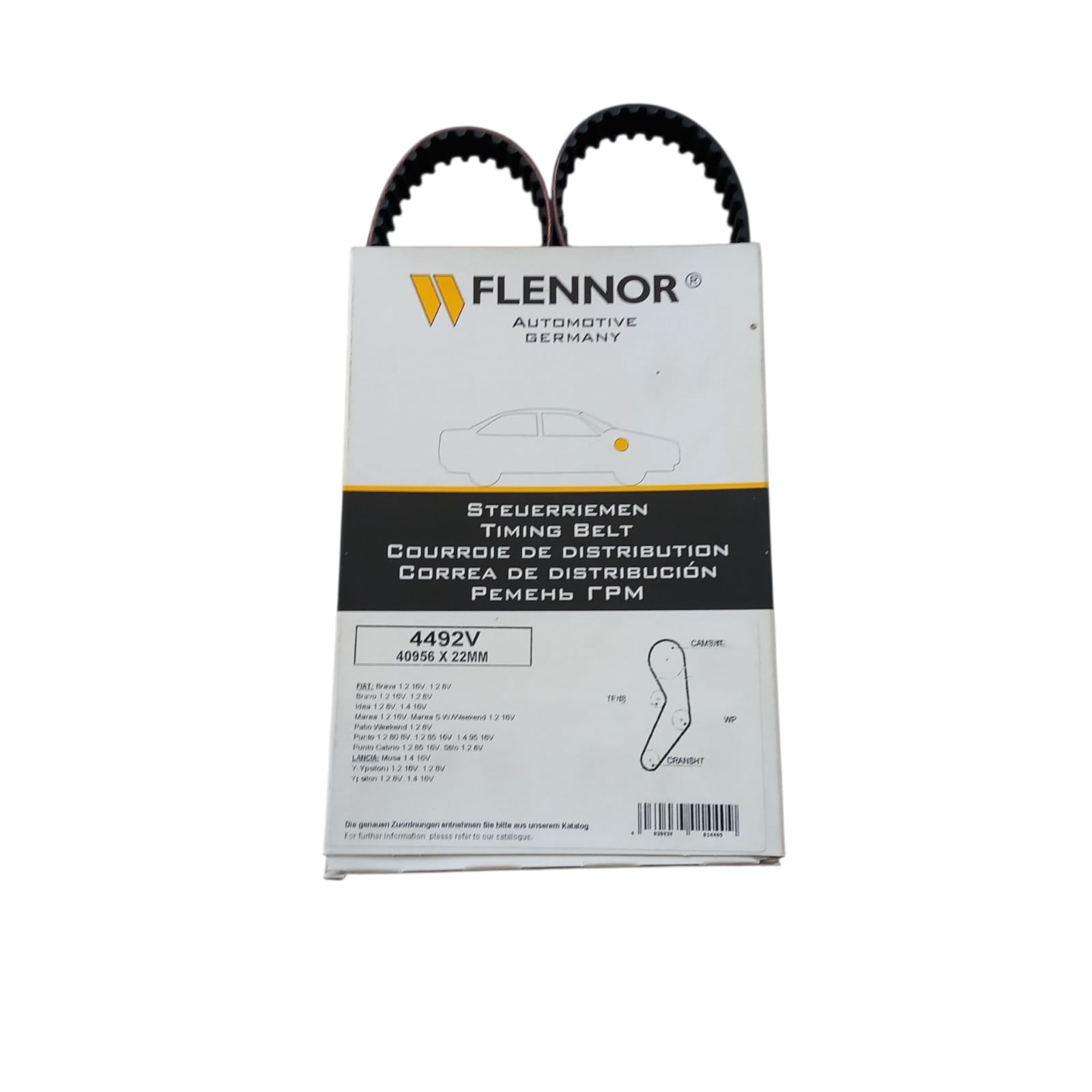 Cinghia Distribuzione Compatibile Per Opel Combo (X12) 1.4 88KW 120CV