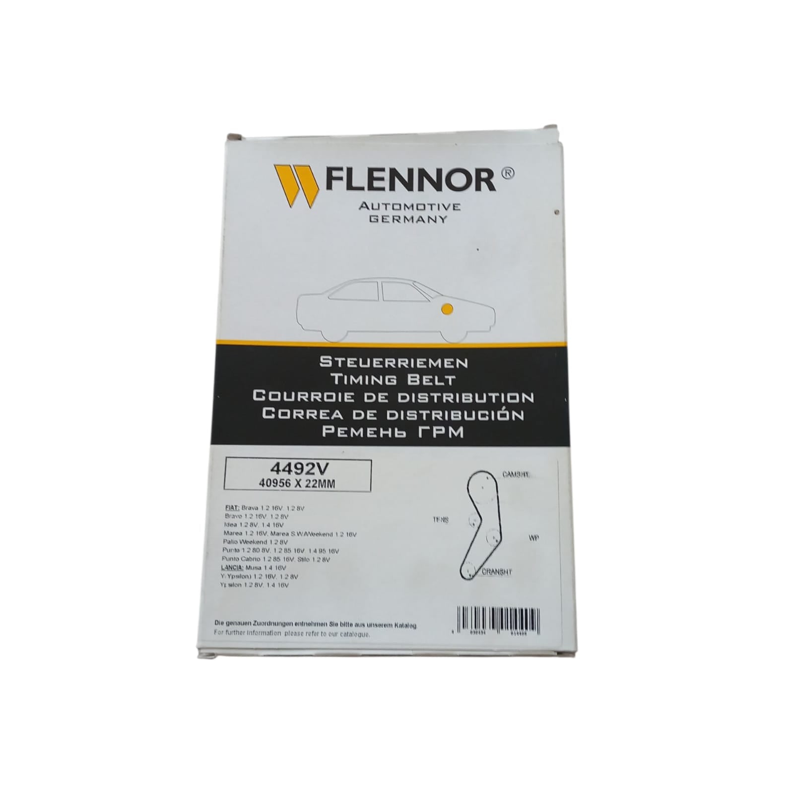 Cinghia Distribuzione Compatibile Per Opel Combo (X12) 1.4 88KW 120CV