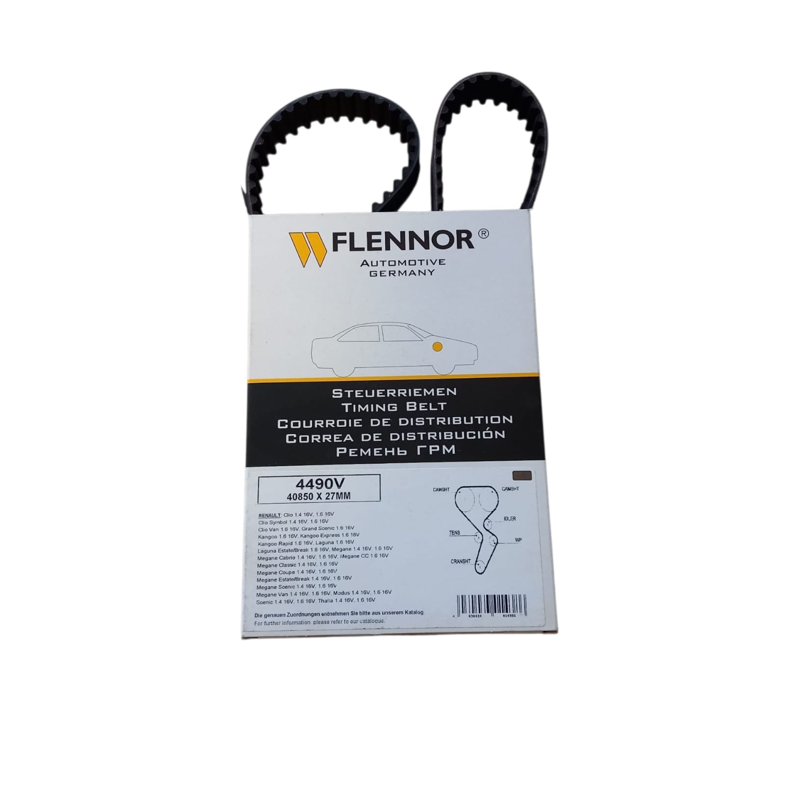 Cinghia Distribuzione Compatibile Per Peugeot 308 I (4A) 1.6 HDi 66-80KW