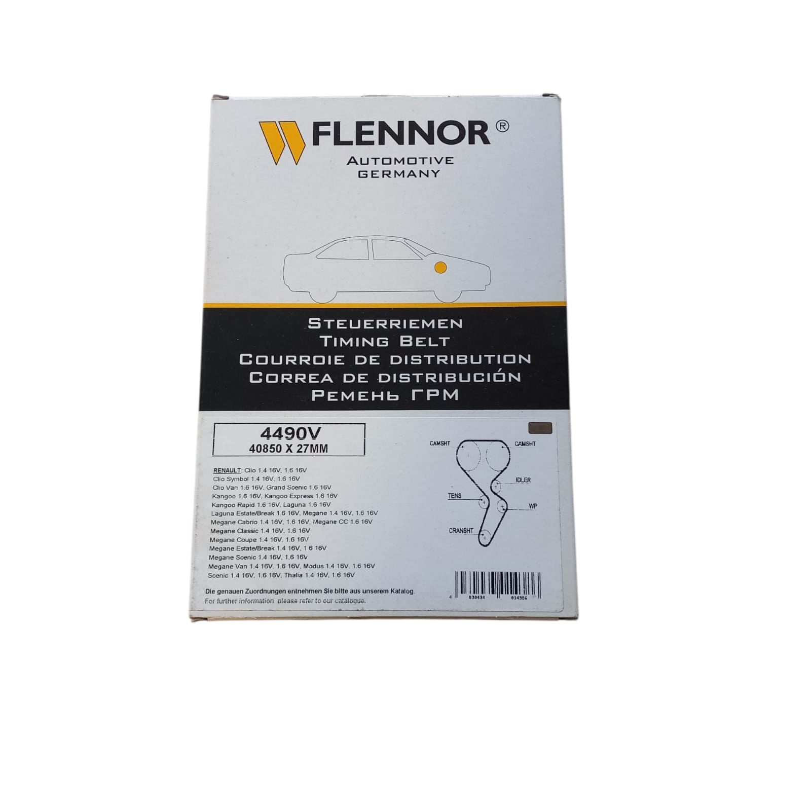 Cinghia Distribuzione Compatibile Per Peugeot 308 I (4A) 1.6 HDi 66-80KW