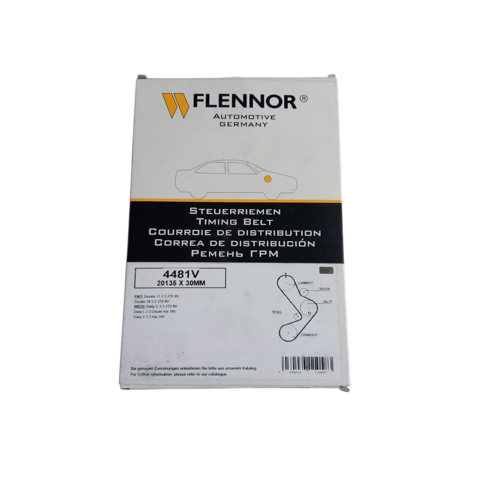 Cinghia Distribuzione Compatibile Per Iveco DAILY VI 78-85-93-100-115KW