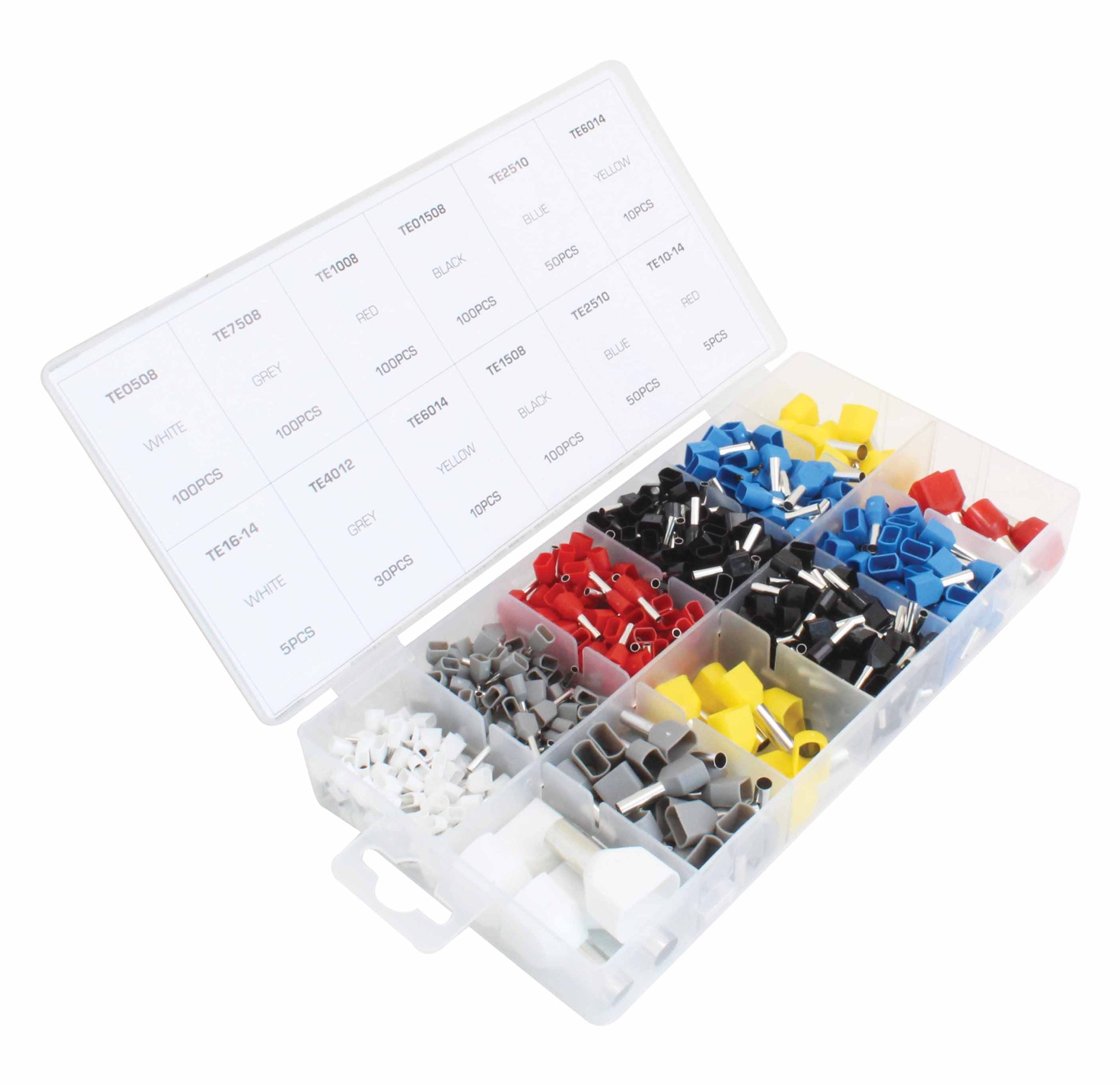 Set di terminali isolati a doppio cavo da 660 pezzi ASTA