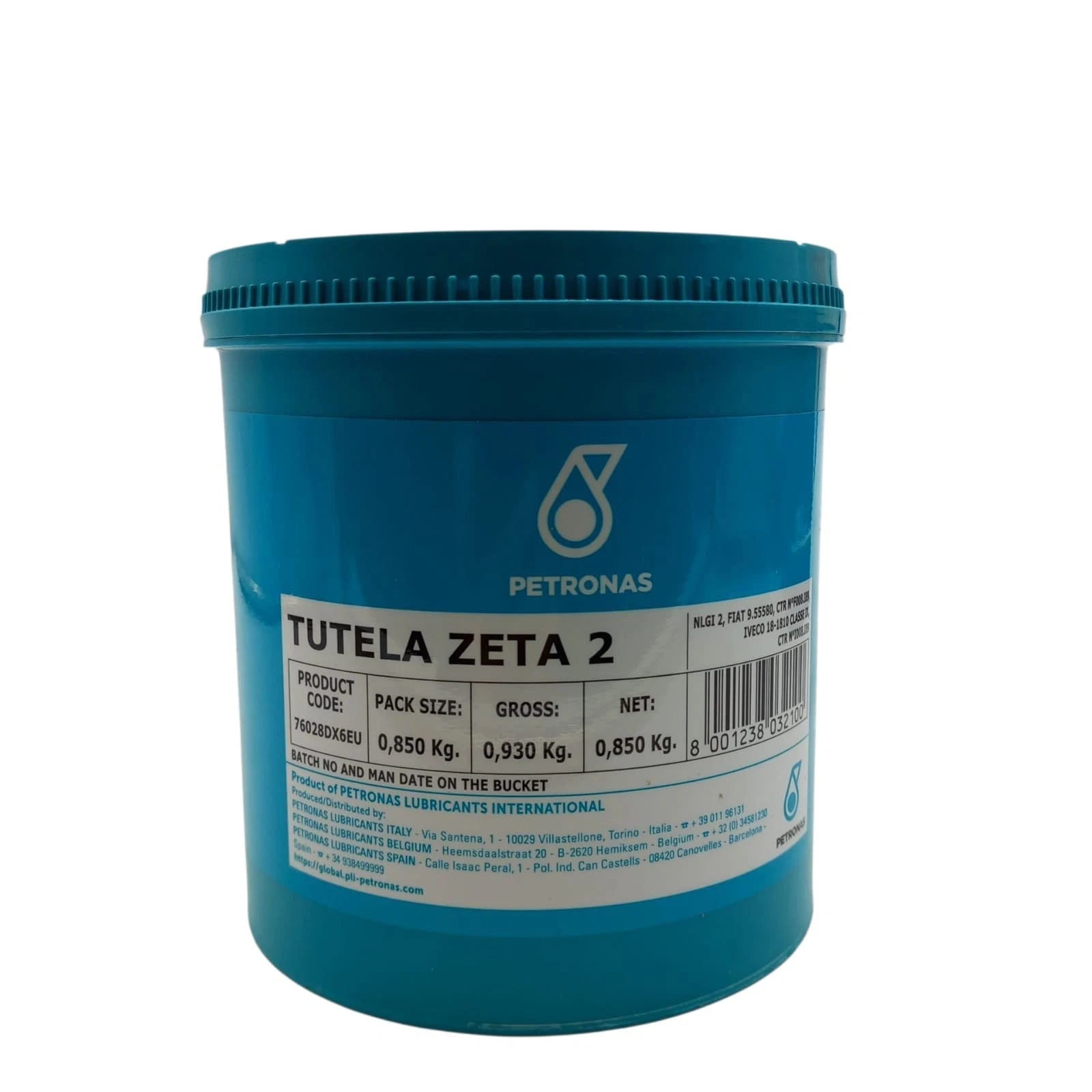 Grasso Bianco Al Litio Tutela Grease Zeta 2 850g | Prodotto 76028DX6EU