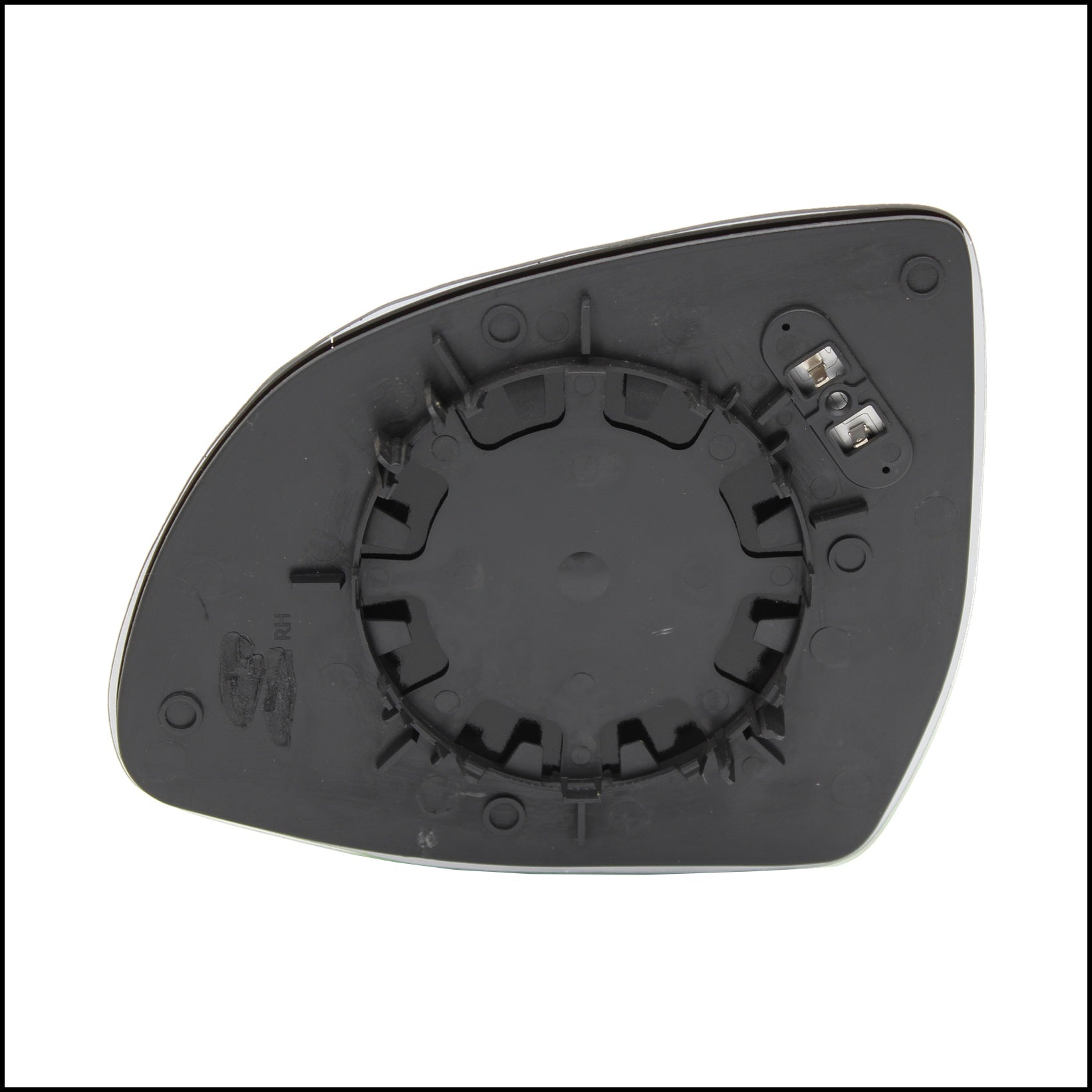 Piastra Specchio Retrovisore Termico Asferico Lato Dx-Passeggero Per Bmw X6 II (F16) dal 2014> BIBA-RICAMBI