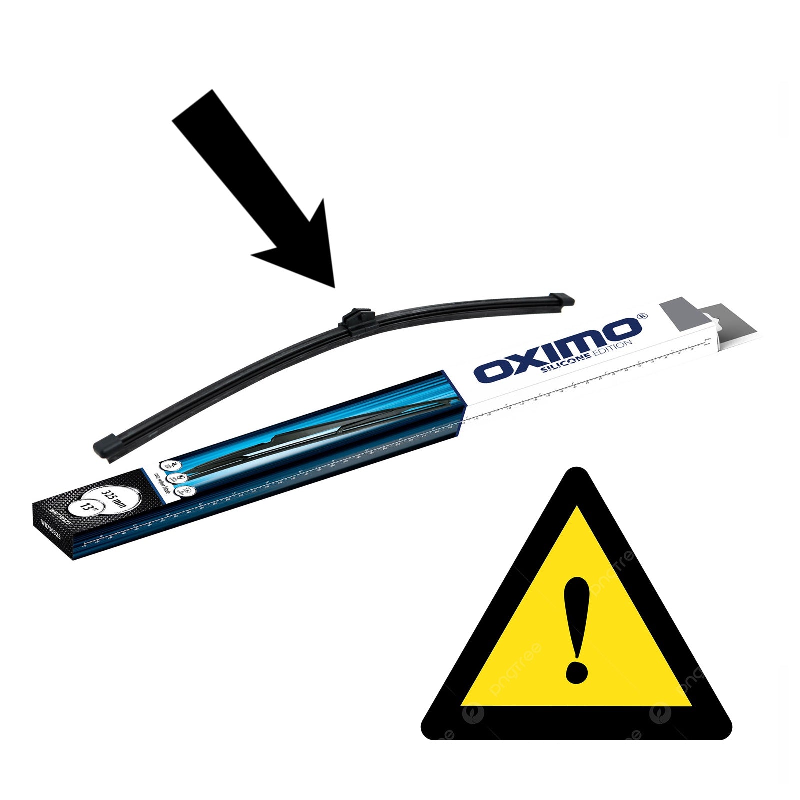 Spazzola Lunotto Posteriore Adattabile Audi A3 III (8V) dal 2012> | Attacco AX2