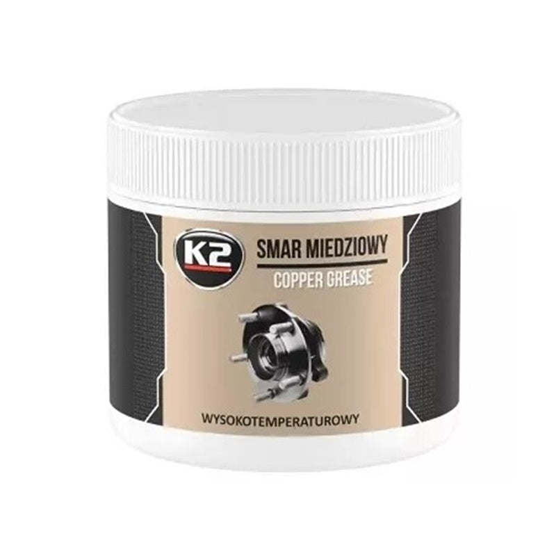 Grasso al rame K2 Lubrifica e protegge bulloni dadi e candele auto 500G K2