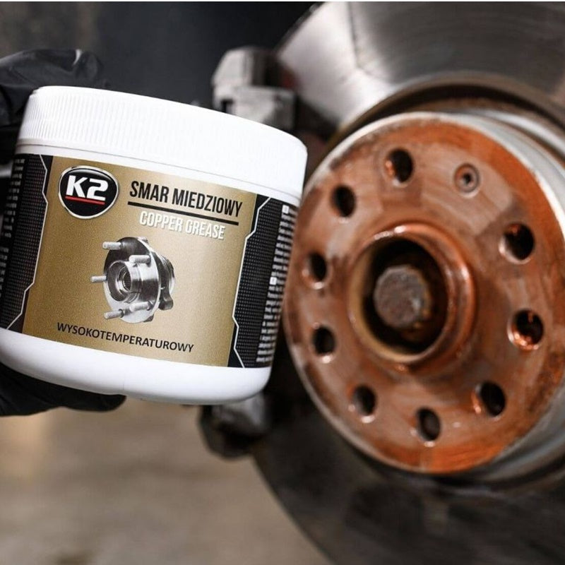 Grasso al rame K2 Lubrifica e protegge bulloni dadi e candele auto 500G K2