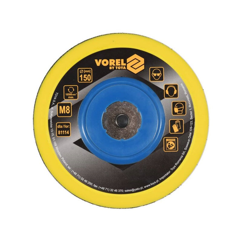 Disco per lucidatrici e levigatrici diametro 150 mm VOREL