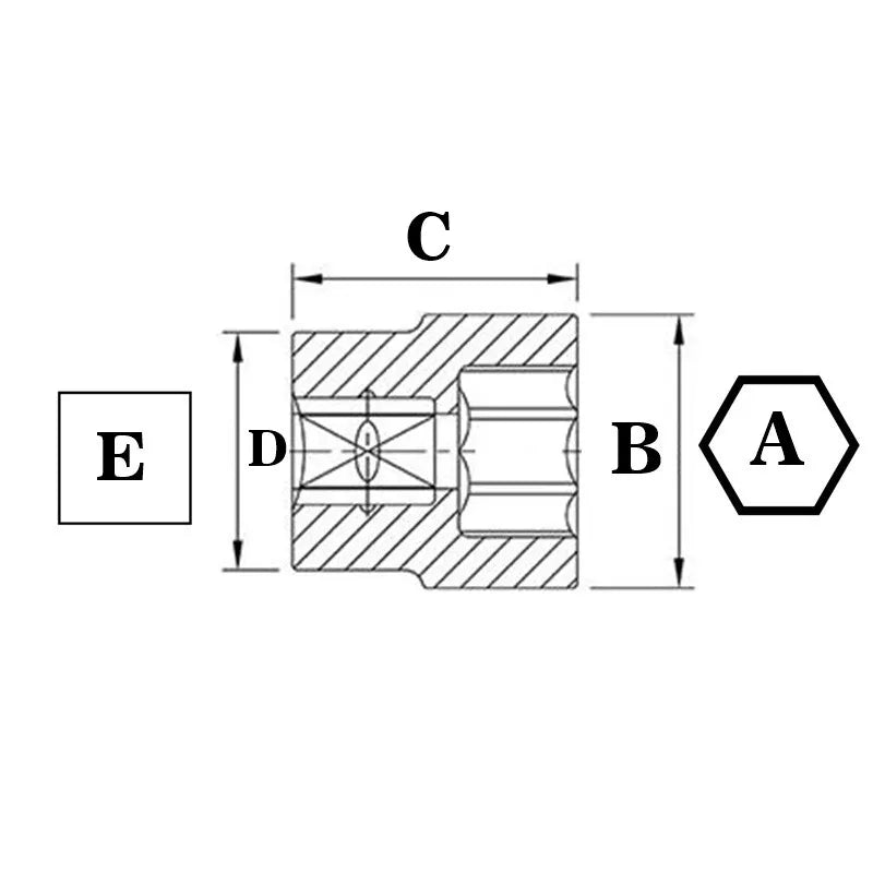 Beta 920A Chiave a Bussola a mano bocca esagonale M11 BETA