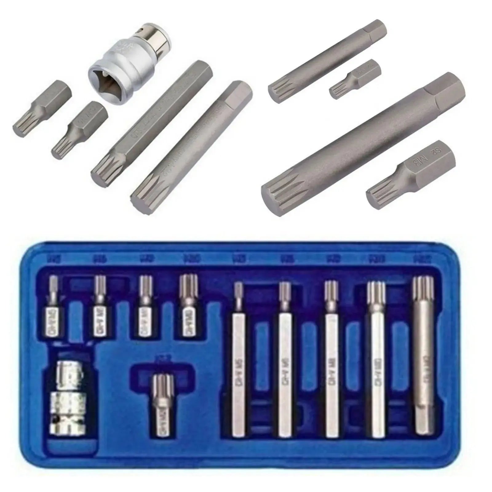 Kit Set Chiavi Xzn Serie Inserti Millerighe Mille Righe Xzn Audi Seat Skoda Vw
