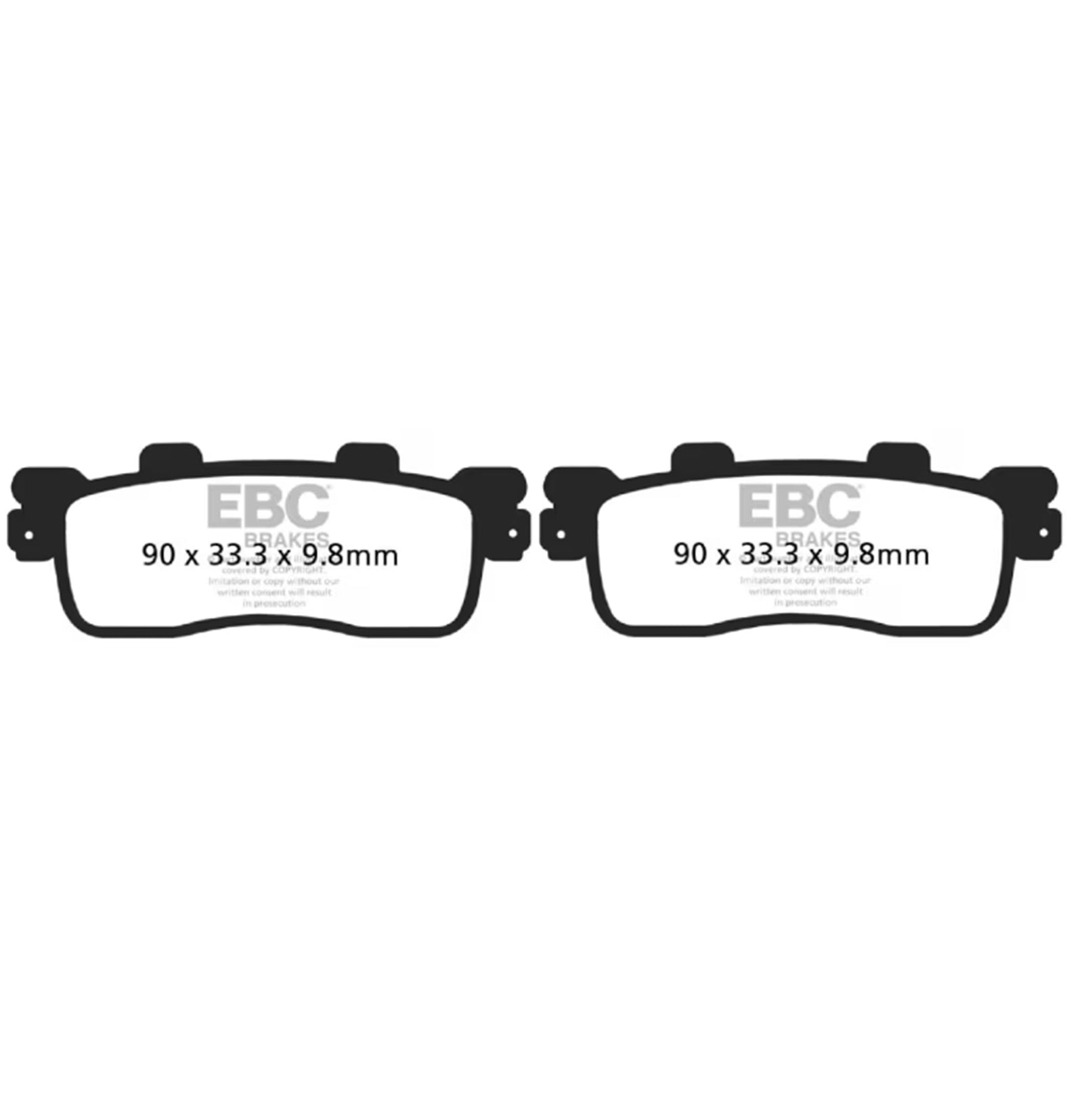 SFA498 Pastiglie Freno Per Kawasaki J300 2014-2016