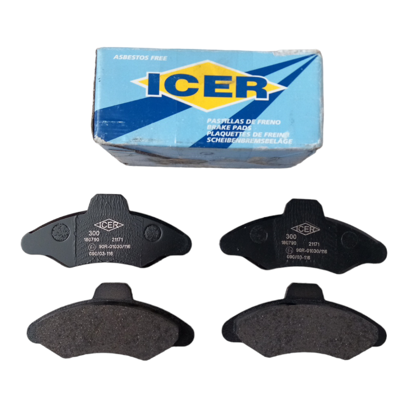 Pastiglie Freno Compatibili Per Ford Escort Classic | Escort V | Escort VI | Orion III (GAL) art.997X BIBA-RICAMBI