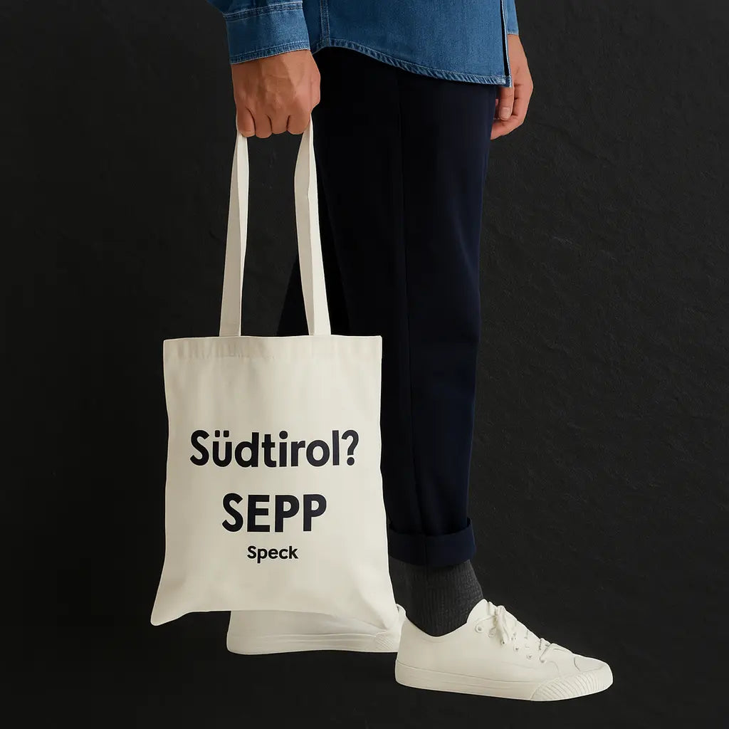 SEPP' Baumwolltasche Südtirol - BIBA-RICAMBI