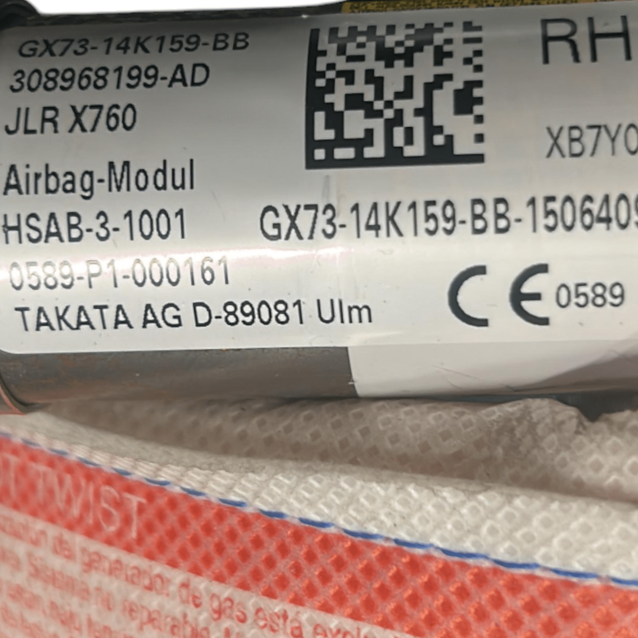 AirBag A Tendina Destra Jaguar XE (X760) cod.GX73-14K159-BB (2015 > 2024)