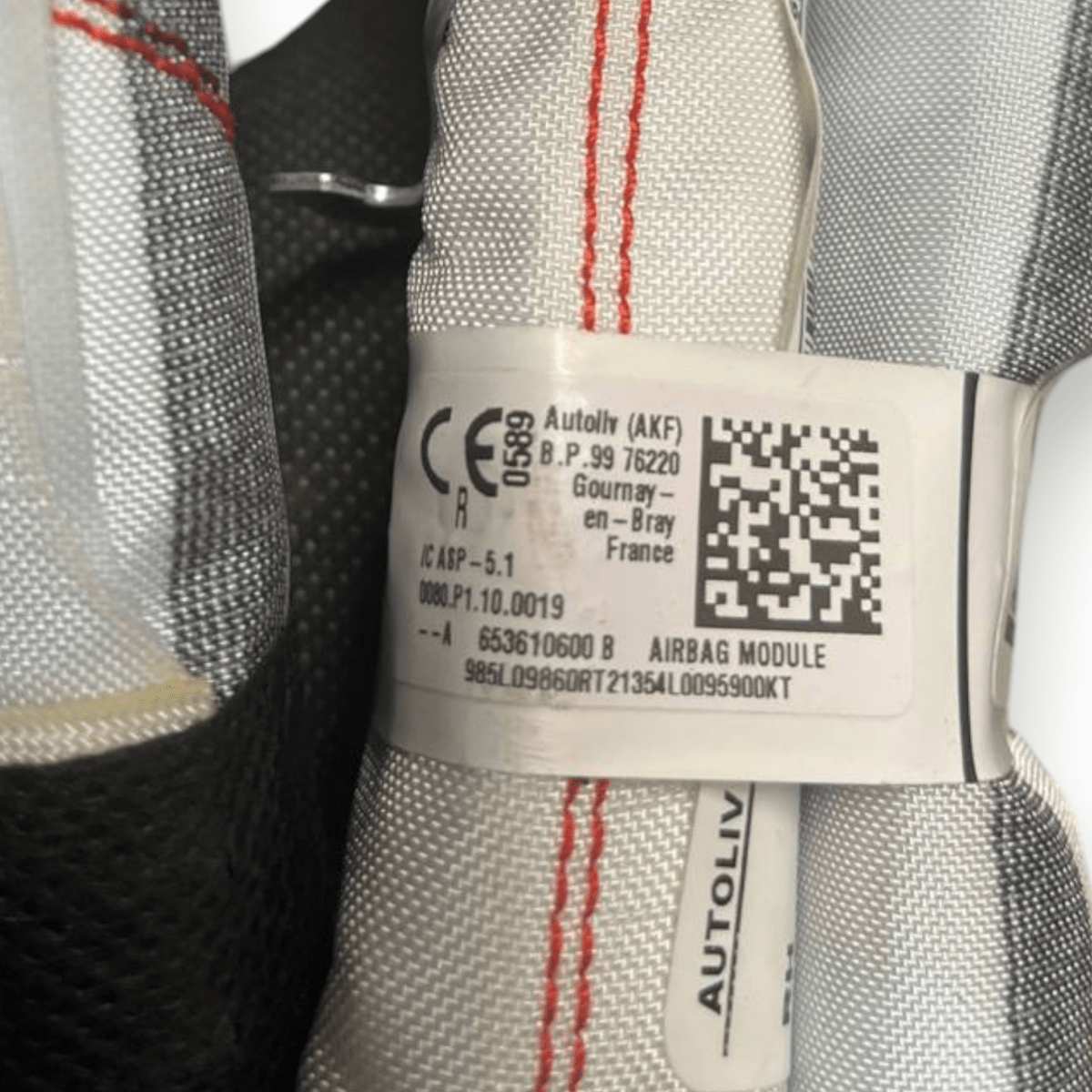 Airbag a Tendina laterale destro (dx) Dacia Jogger (2021 -) cod: 653610600B