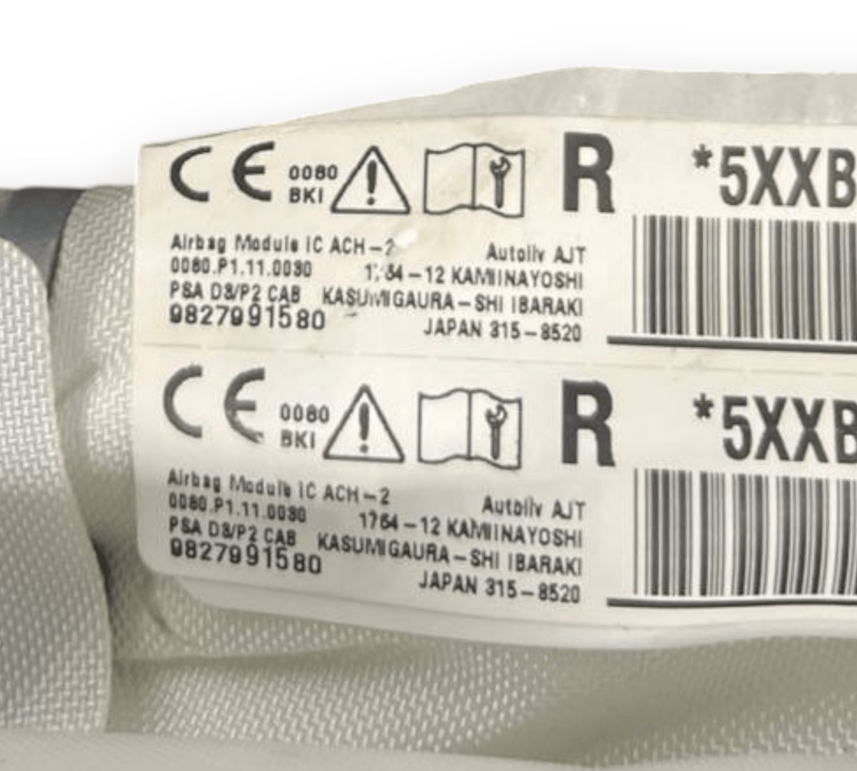 Airbag a Tendina laterale destro (dx) Opel Corsa F (2019 -) cod: 9827991580