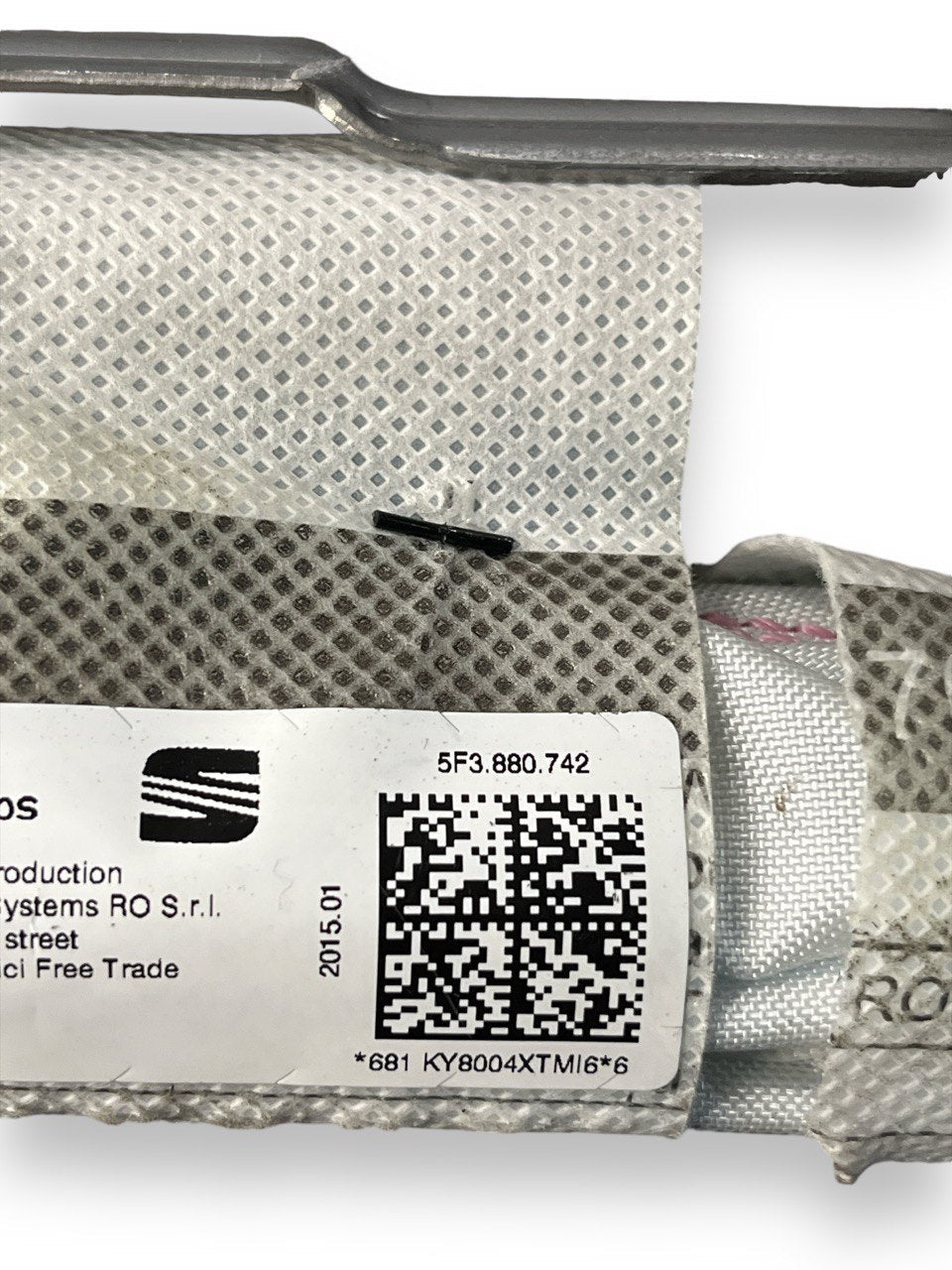 Airbag a tendina laterale destro Seat Leon 5F (2013-2019) cod.5F3880742