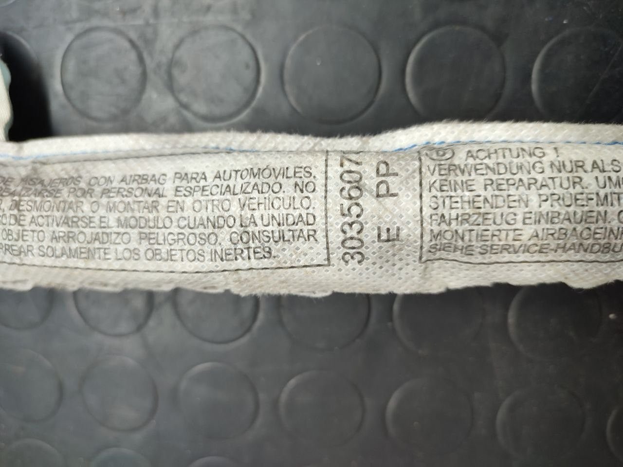 Airbag A Tendina Laterale Sinistro Bmw I Serie E87 (2008) Cod:30356070